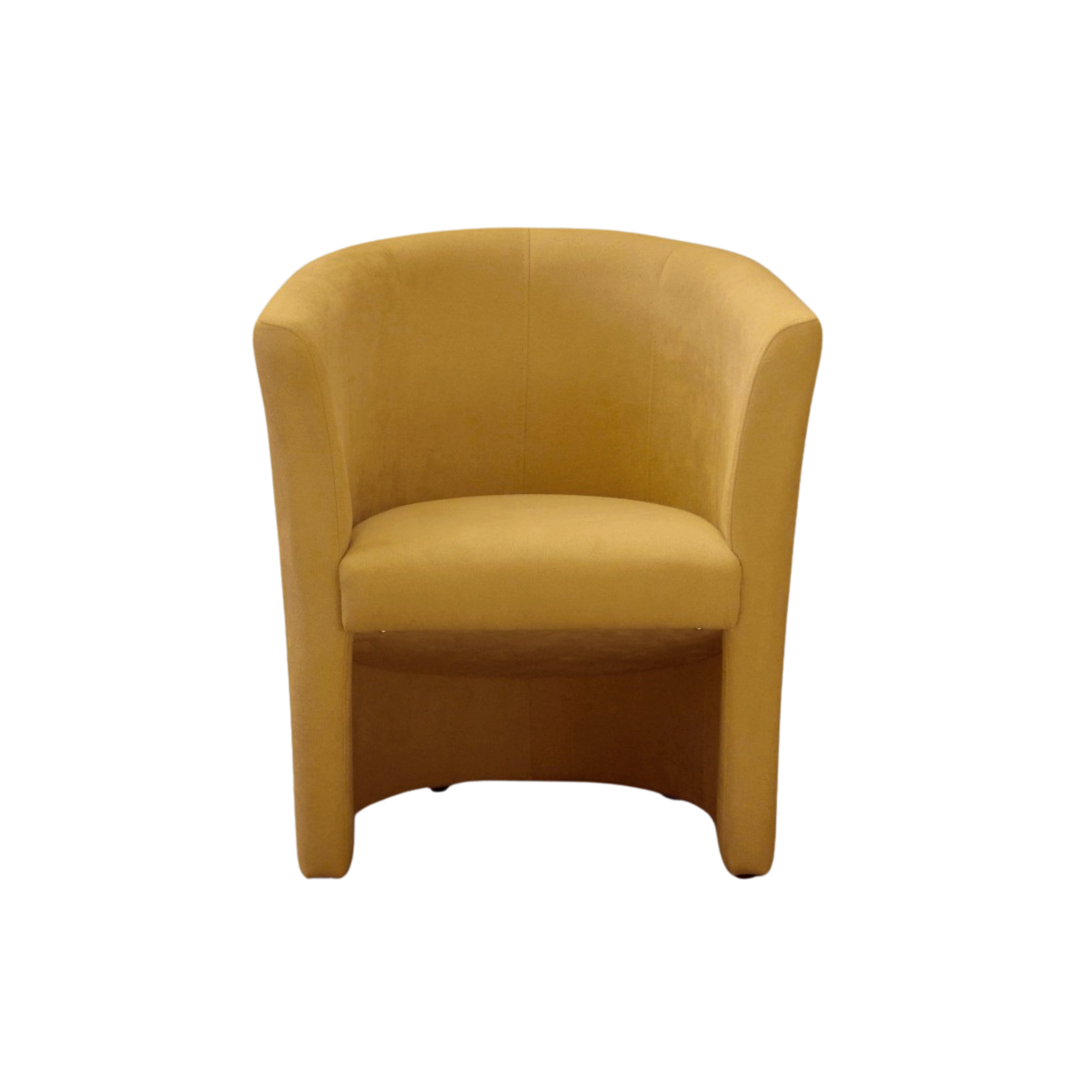 Poltrona in tessuto moderna "Belize" con struttura in legno cm 63,5x62,5 76h