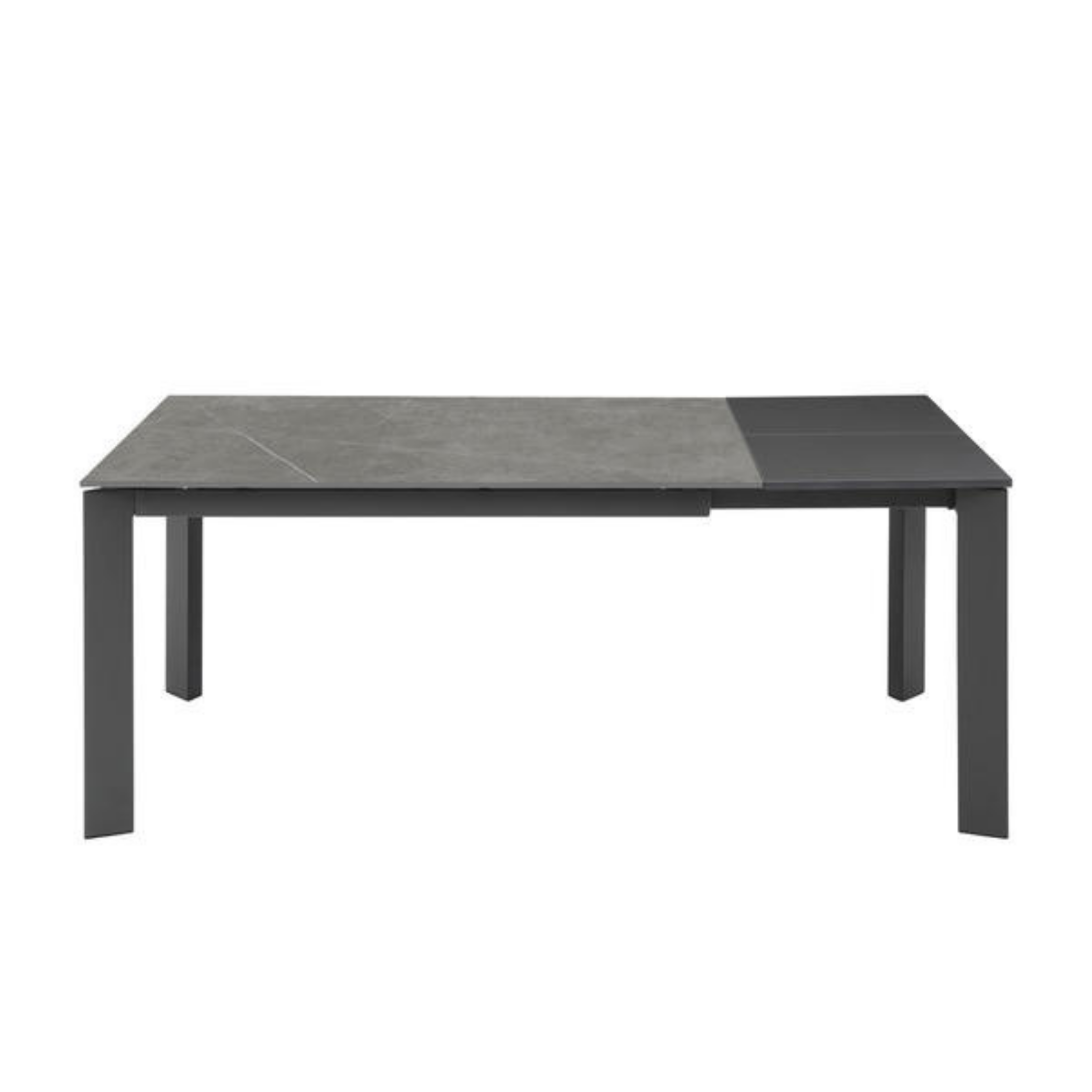 Tavolo allungabile moderno in ceramica "Eagle" effetto marmo cm 140/190x90 76h