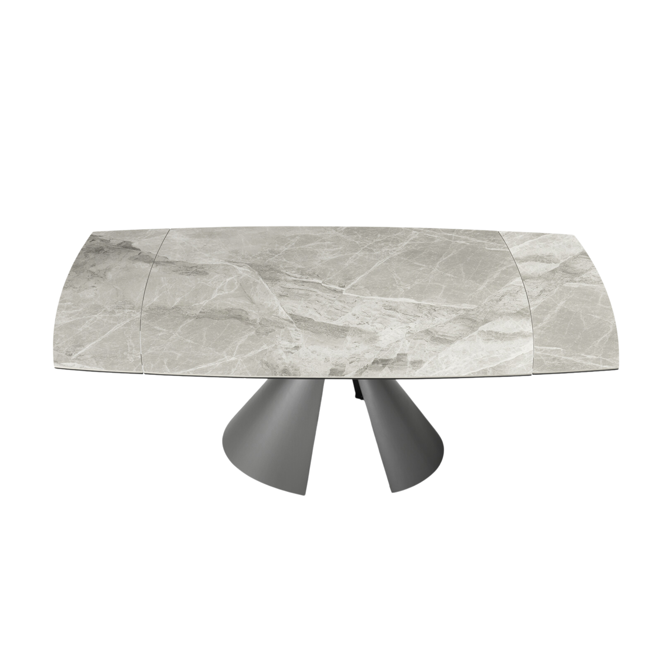 Tavolo allungabile moderno "Noel" con allunghe cm 140/200x90 76h