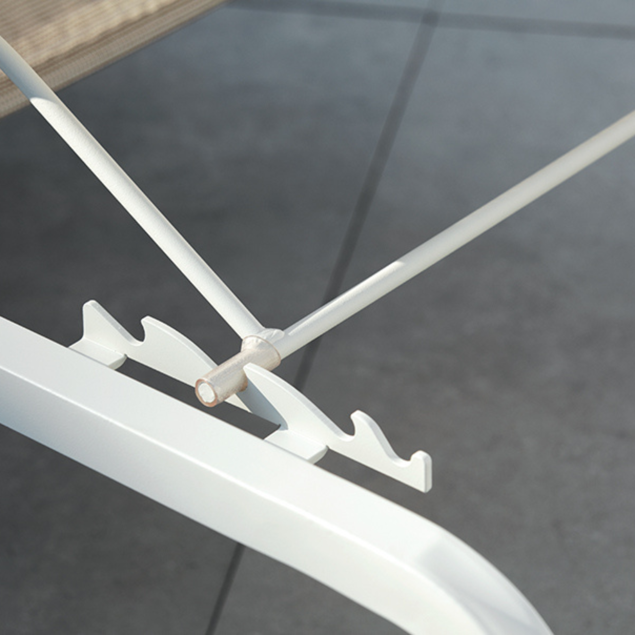 Lettino prendisole in tessuto e alluminio "Alice4" da giardino impilabile cm 198x80 97h