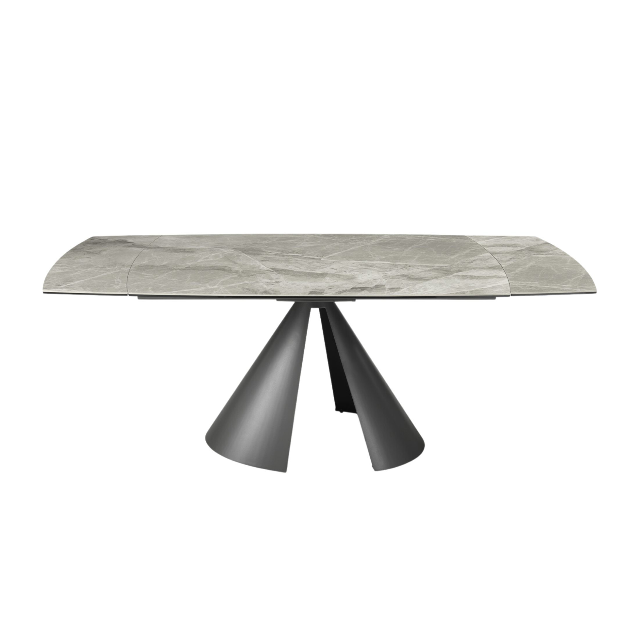 Tavolo allungabile moderno "Noel" con allunghe cm 140/200x90 76h