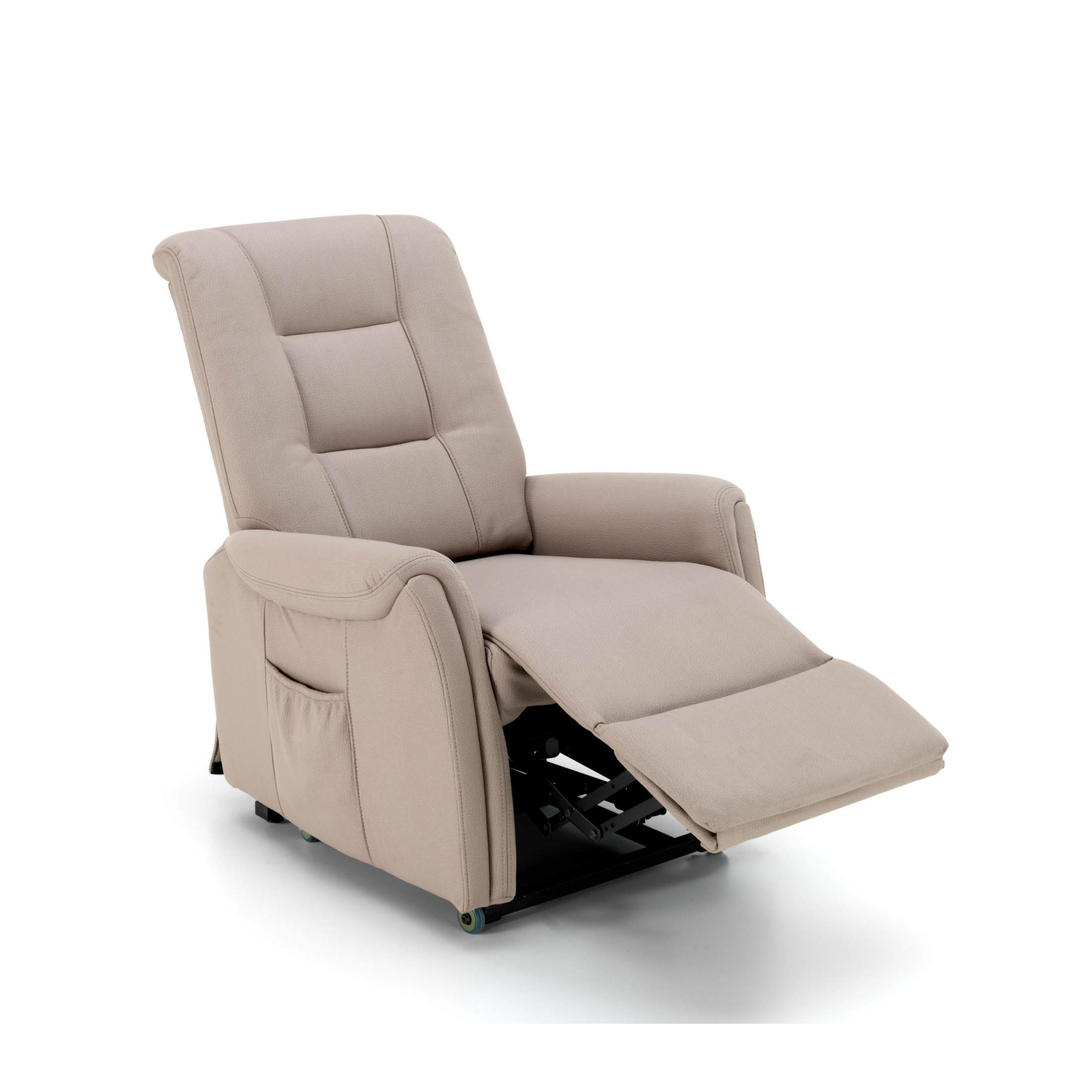 Sillón reclinable "Caterina" función elevación 1 motor 75x90 cm 107h