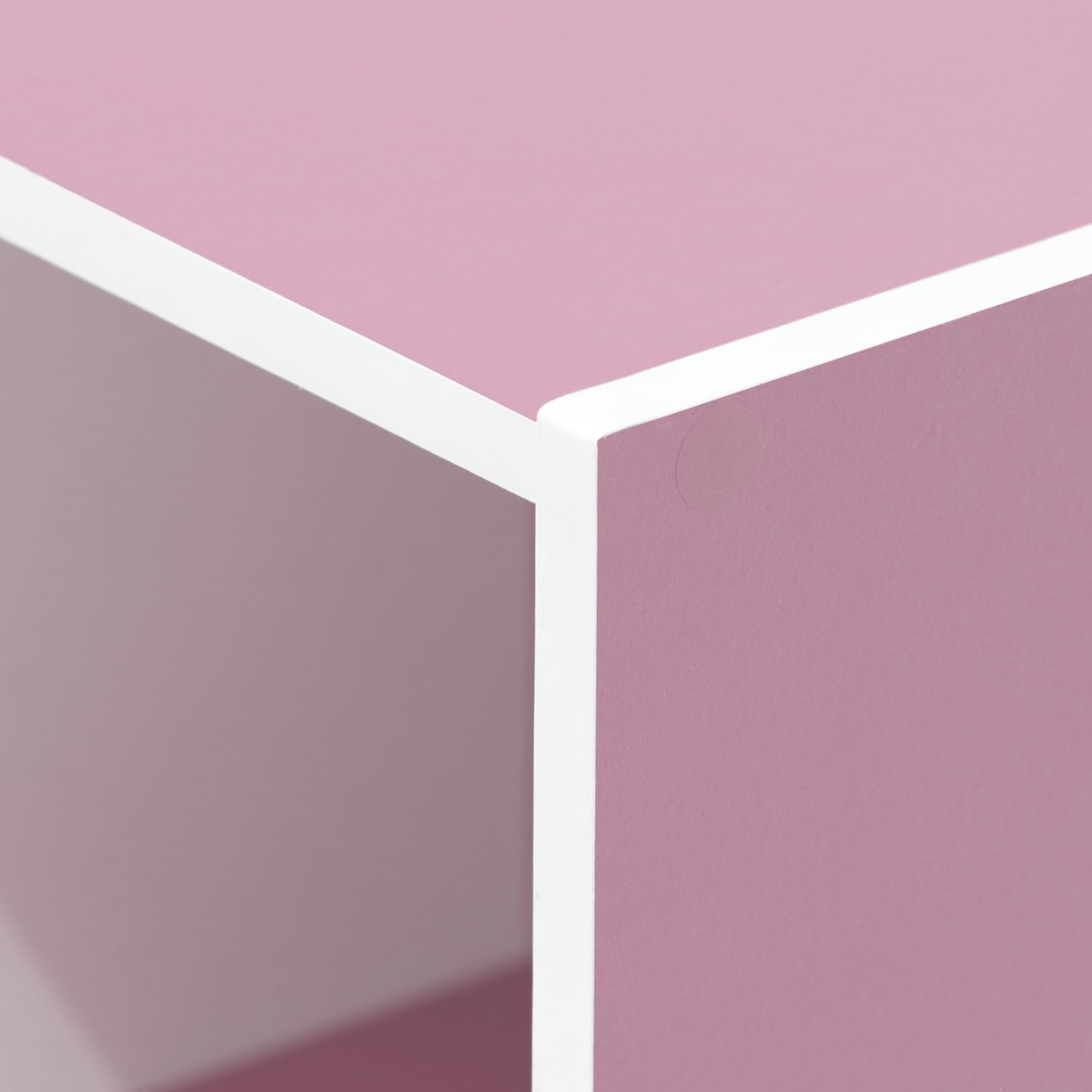 Mensola a giorno colorata "Cubo" in legno cm 35x35 29h