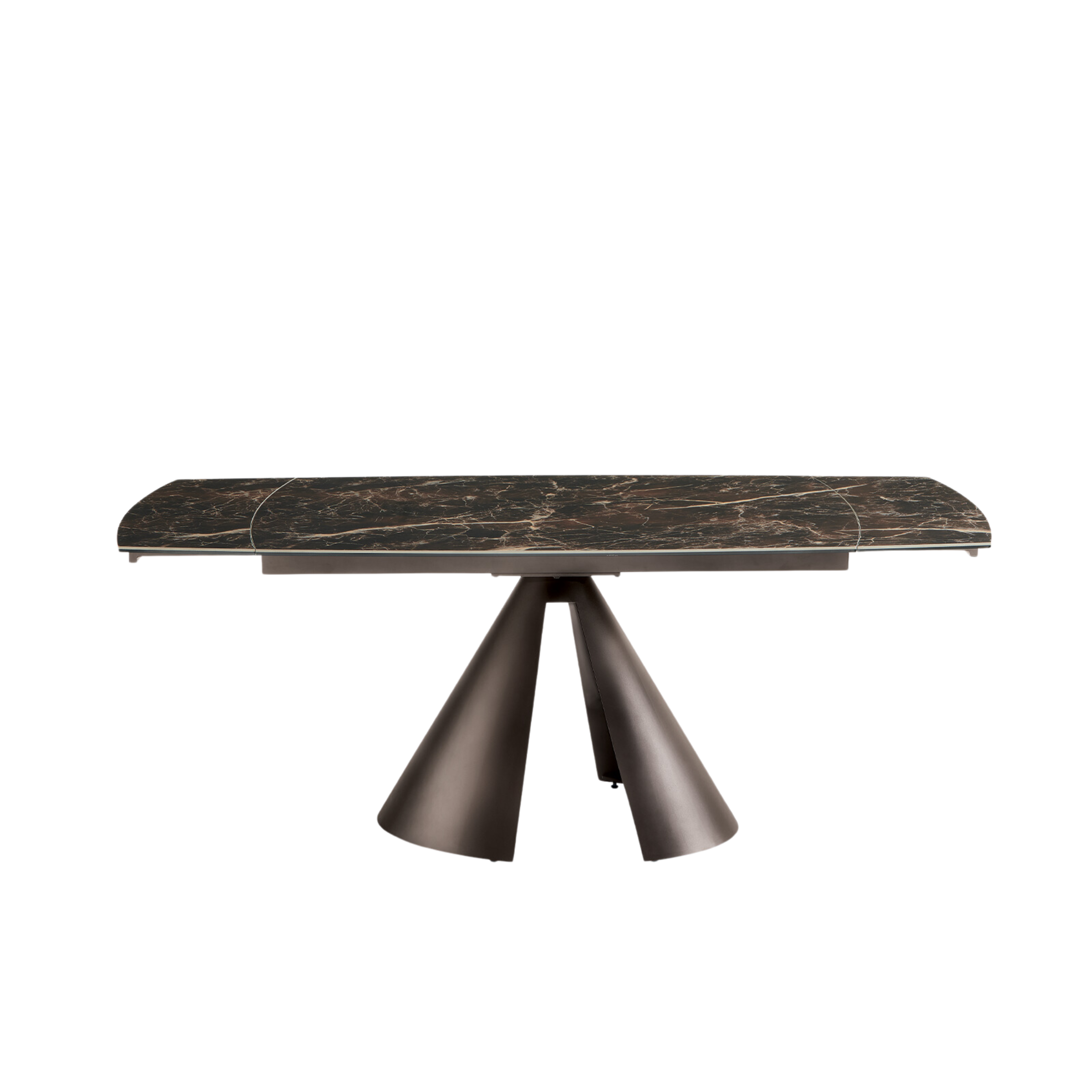 Tavolo allungabile moderno "Noel" con allunghe cm 140/200x90 76h