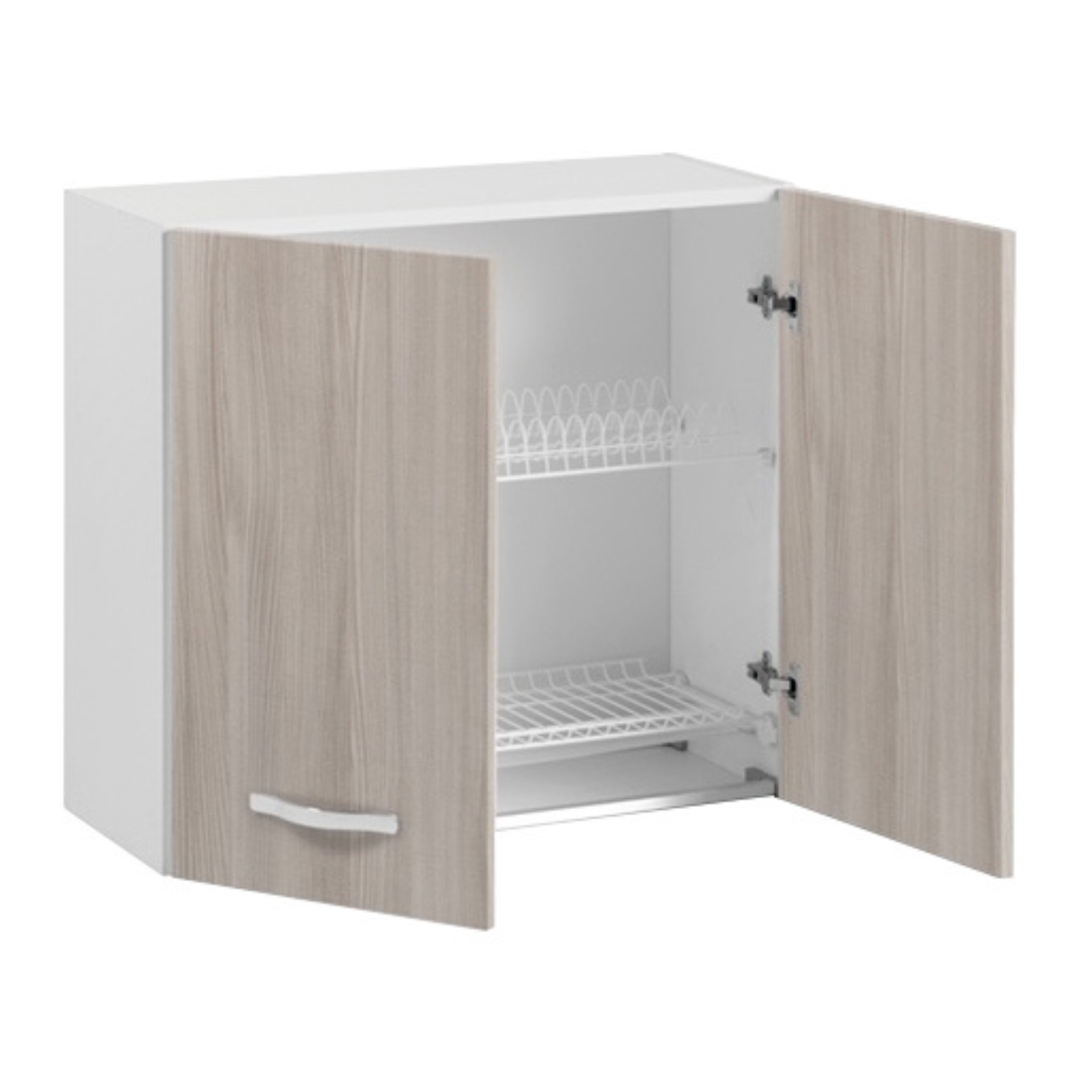 Kit de cuisine moderne complet "Giulia" avec poignées en métal