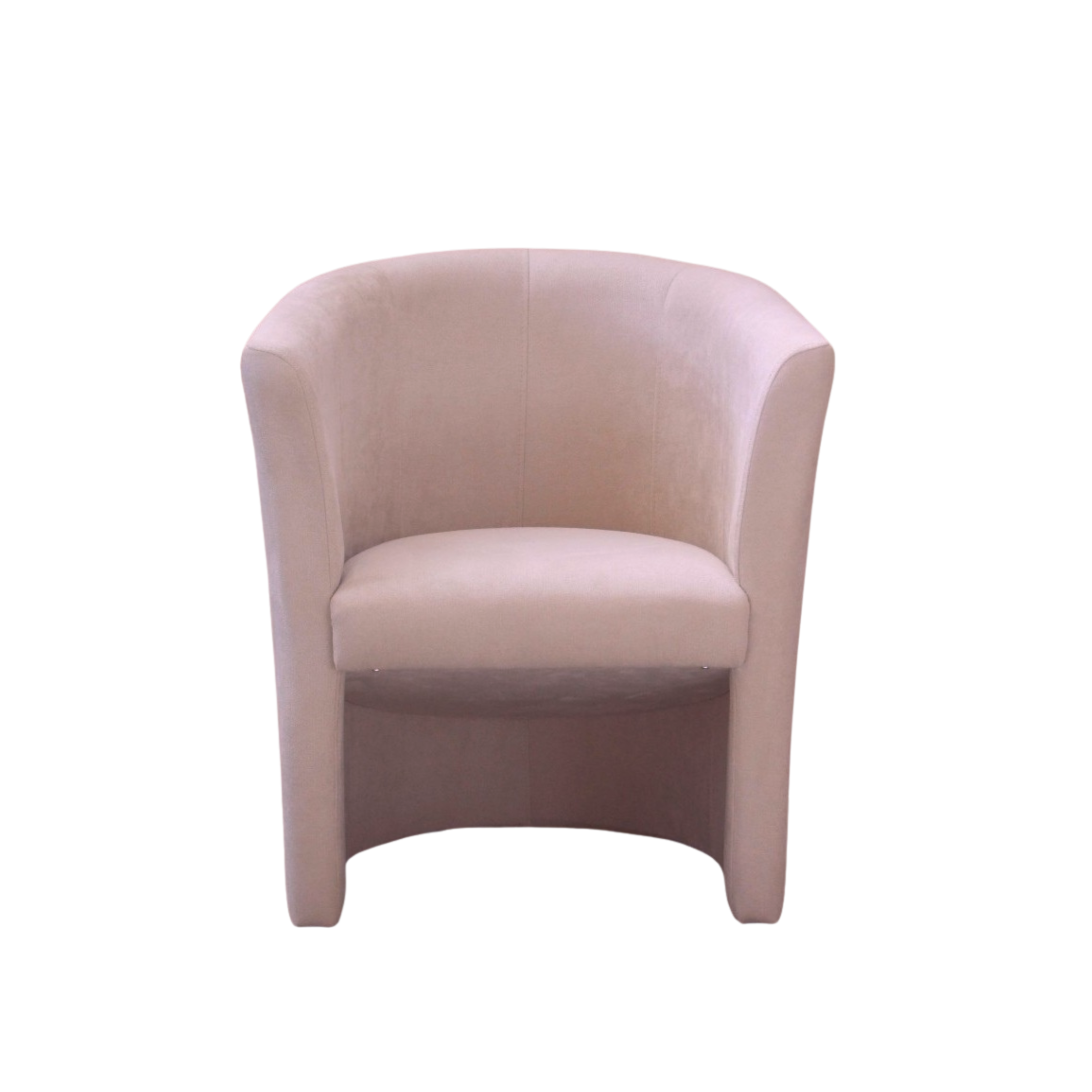 Poltrona in tessuto moderna "Belize" con struttura in legno cm 63,5x62,5 76h
