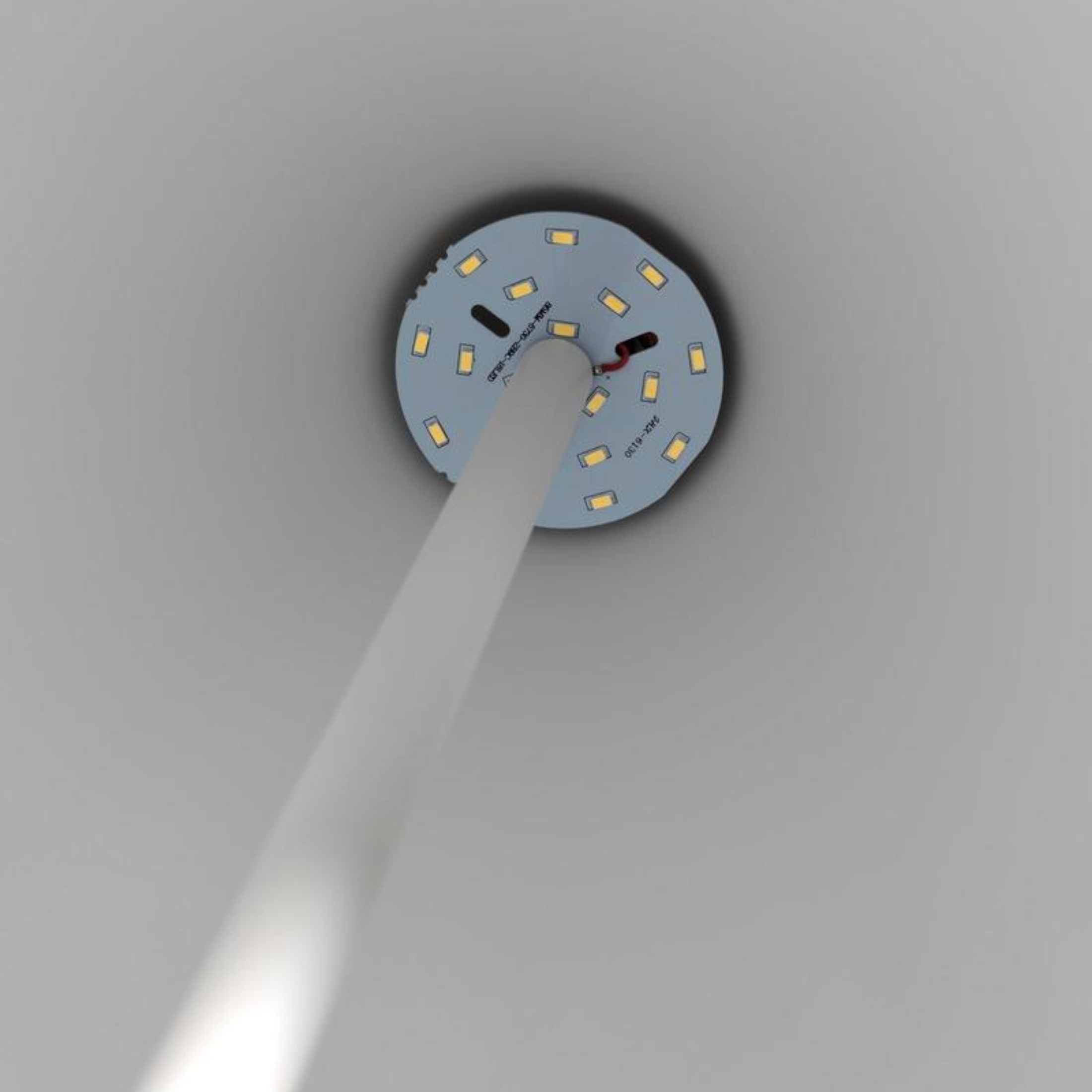 Lampada LED con paralume in metallo "Kobi" da terra e tavolo