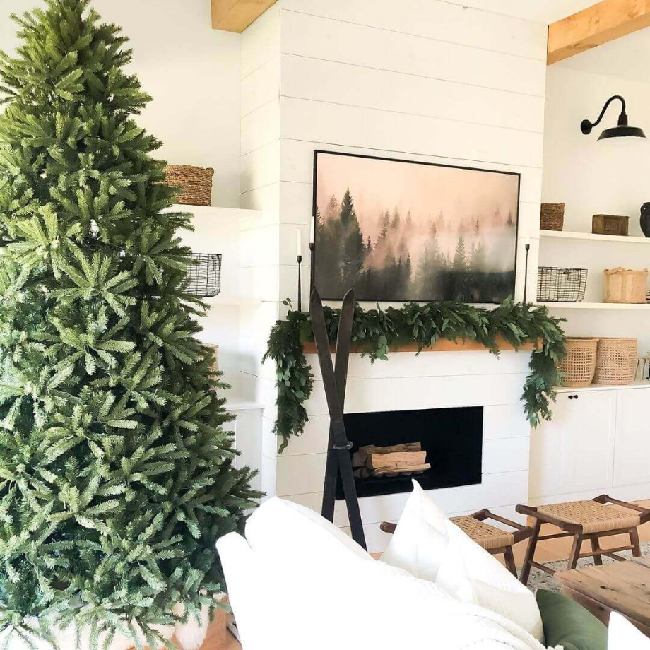 Albero di Natale "North Star" 100 % moderno in PE effetto Real Touch di altissima qualità