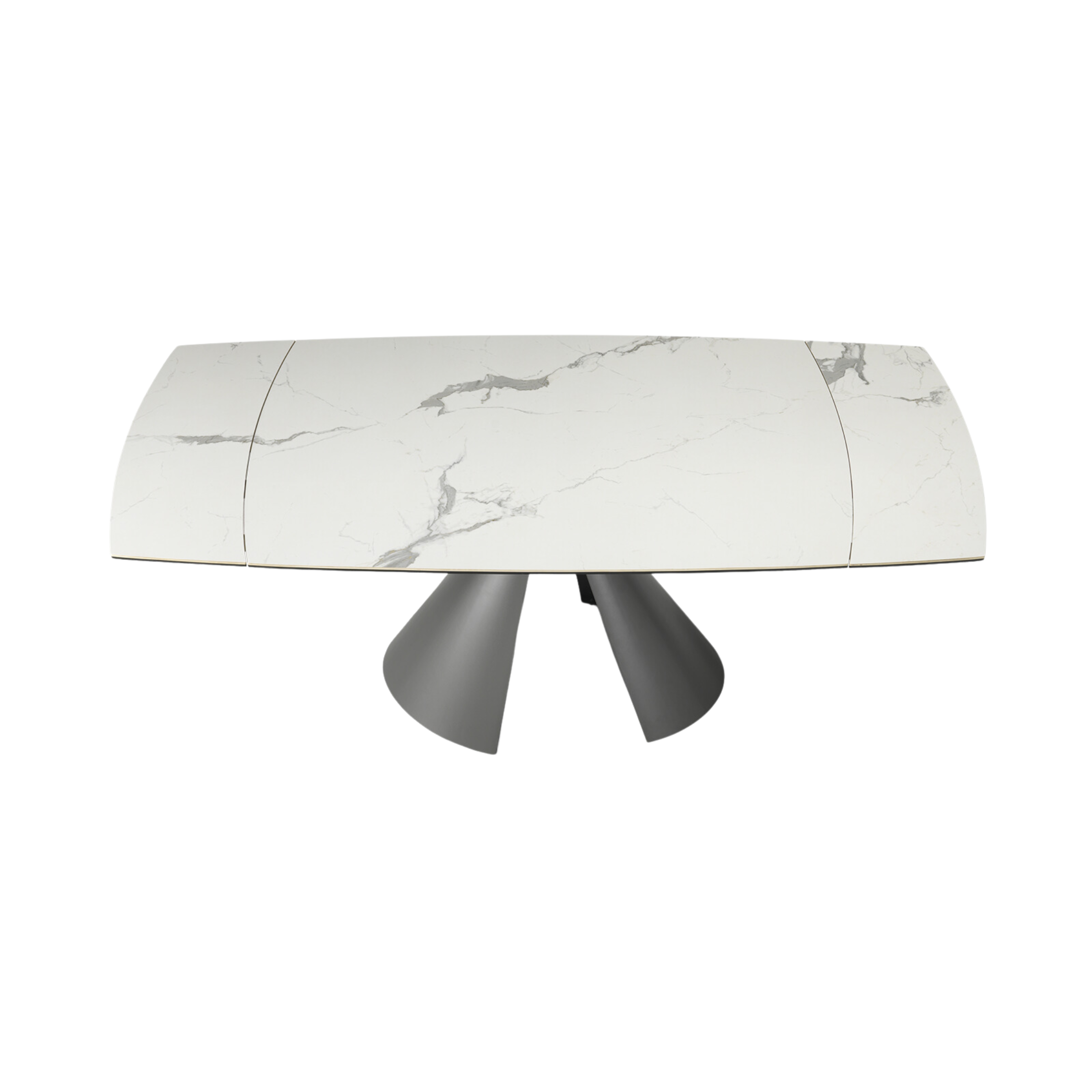 Tavolo allungabile moderno "Noel" con allunghe cm 140/200x90 76h