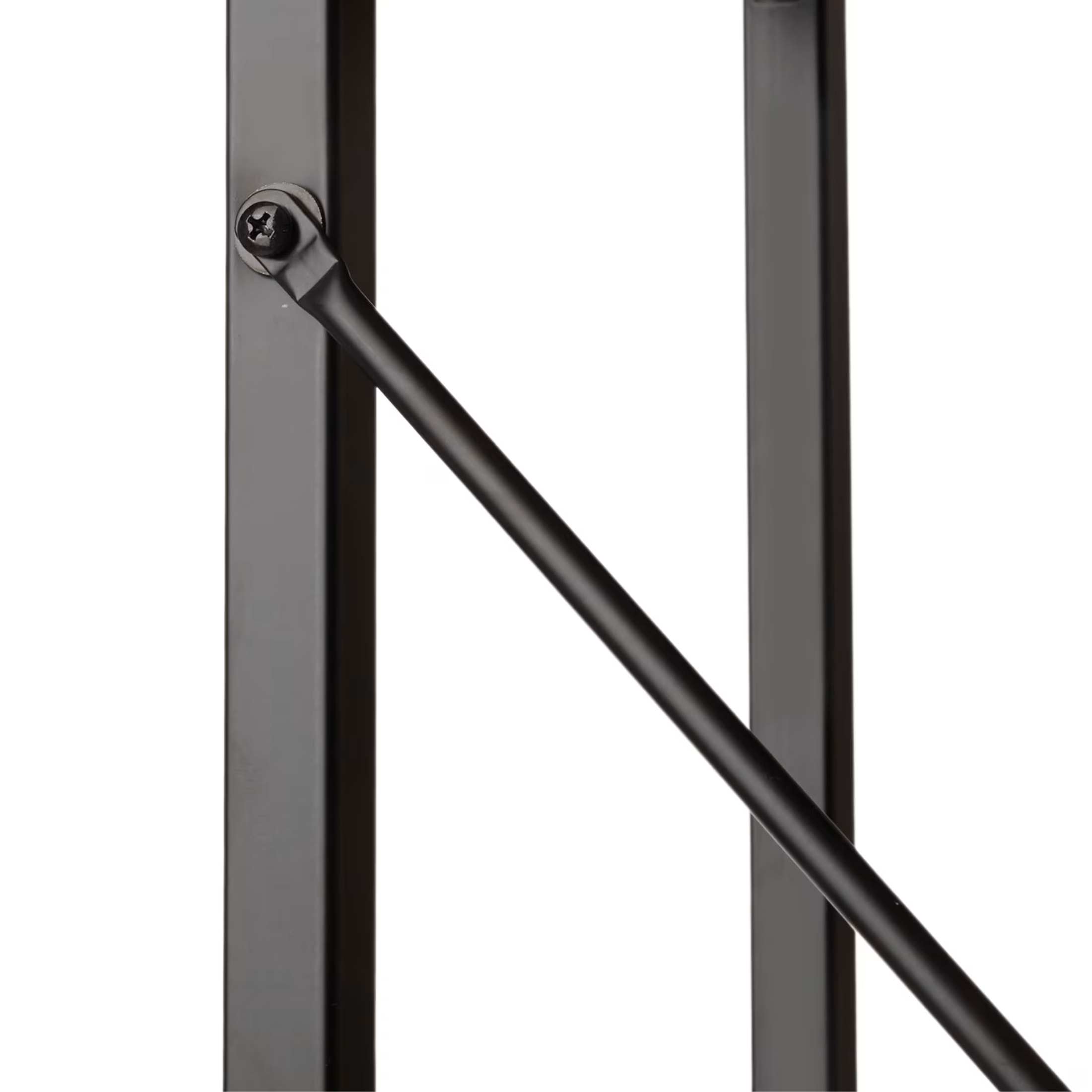 Scaffale libreria "Industrial" in legno di quercia e metallo cm 80x30x180h