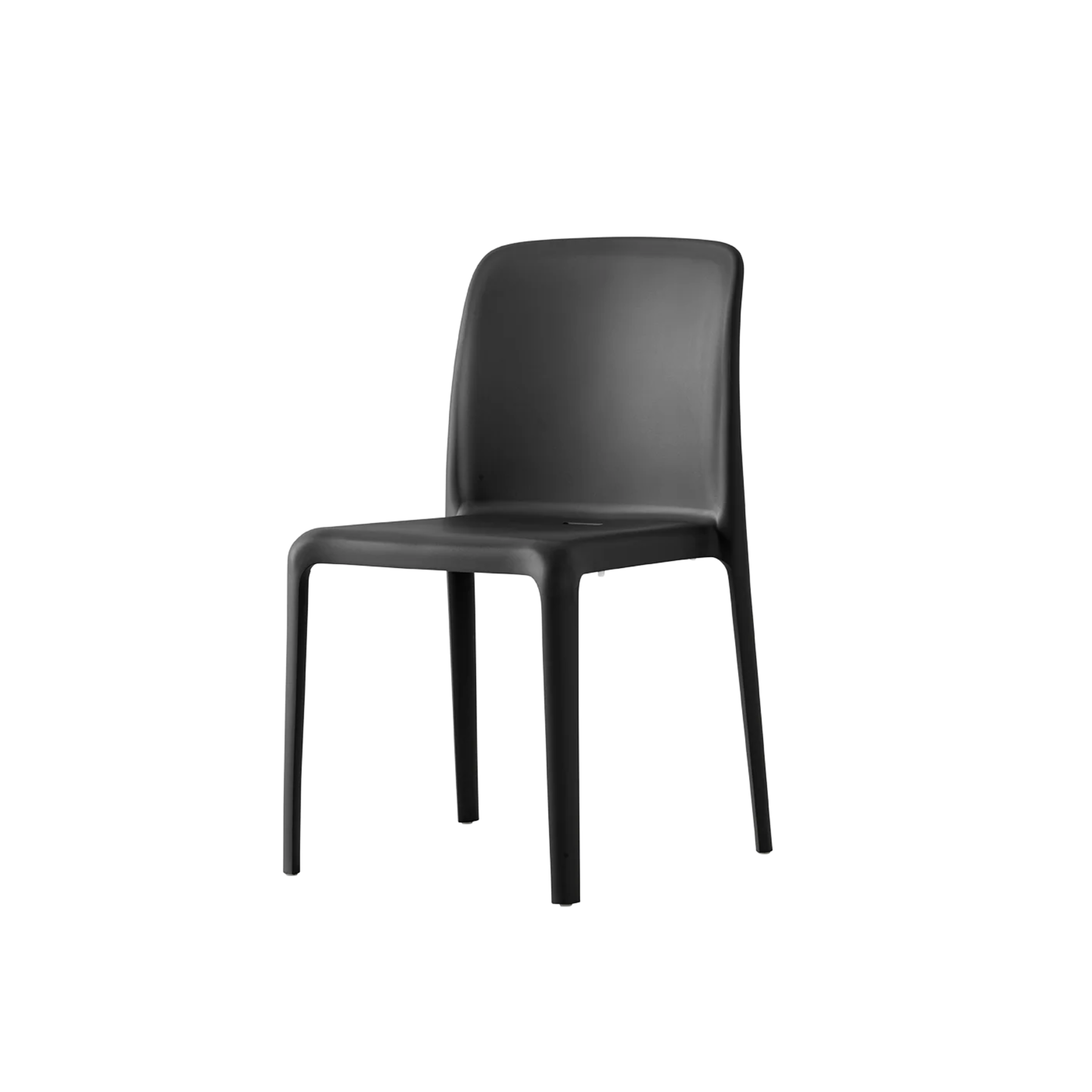 Set di sedie impilabili in polipropilene "Bayo" per esterno ed interno cm 54x52 81h