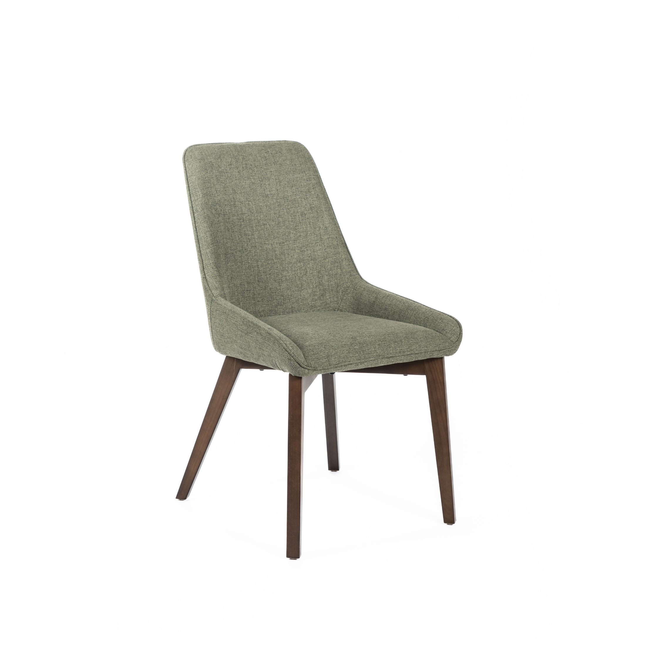 Set sedie imbottite "Vera" da soggiorno moderne in tessuto cm 49,5x62 87h