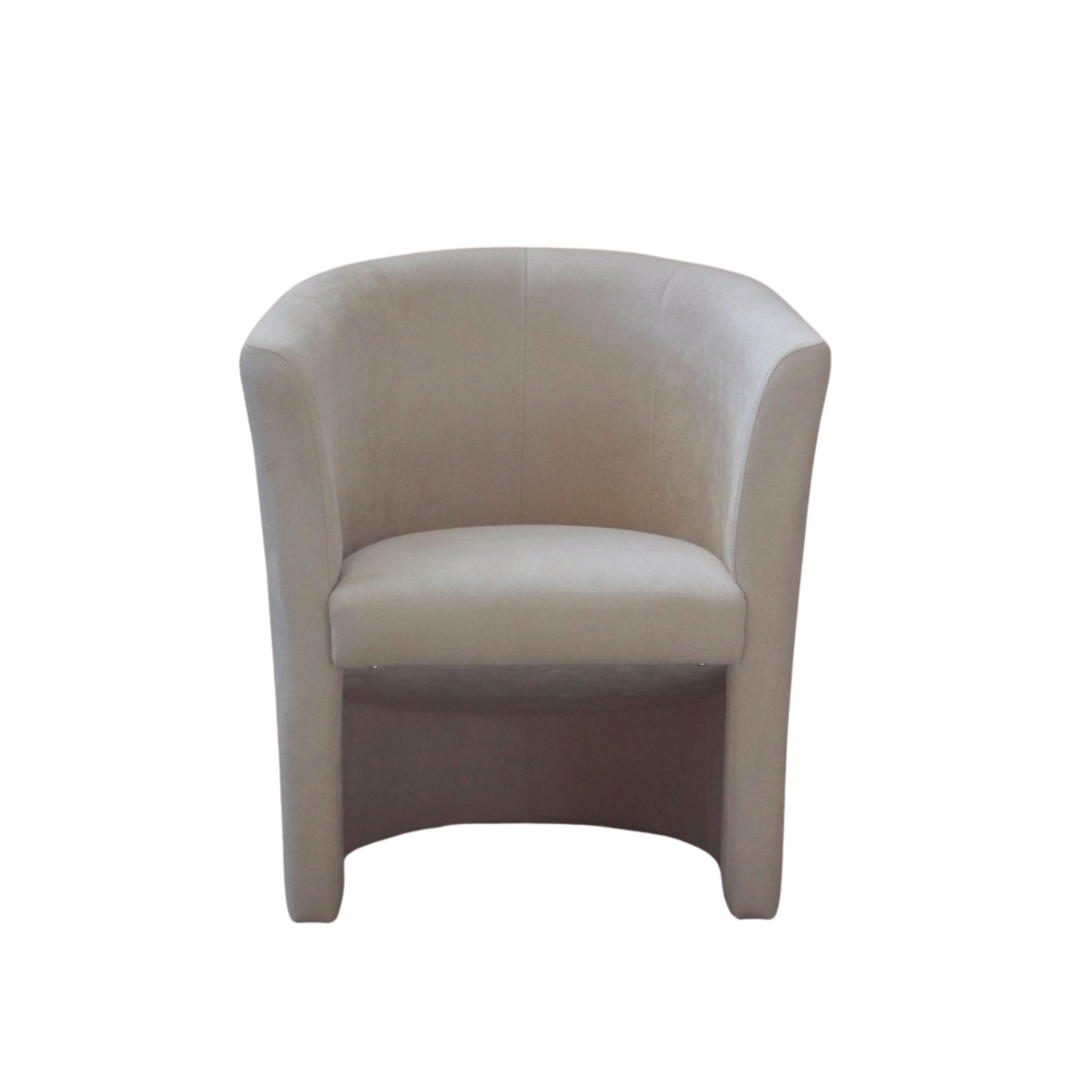 Poltrona in tessuto moderna "Belize" con struttura in legno cm 63,5x62,5 76h