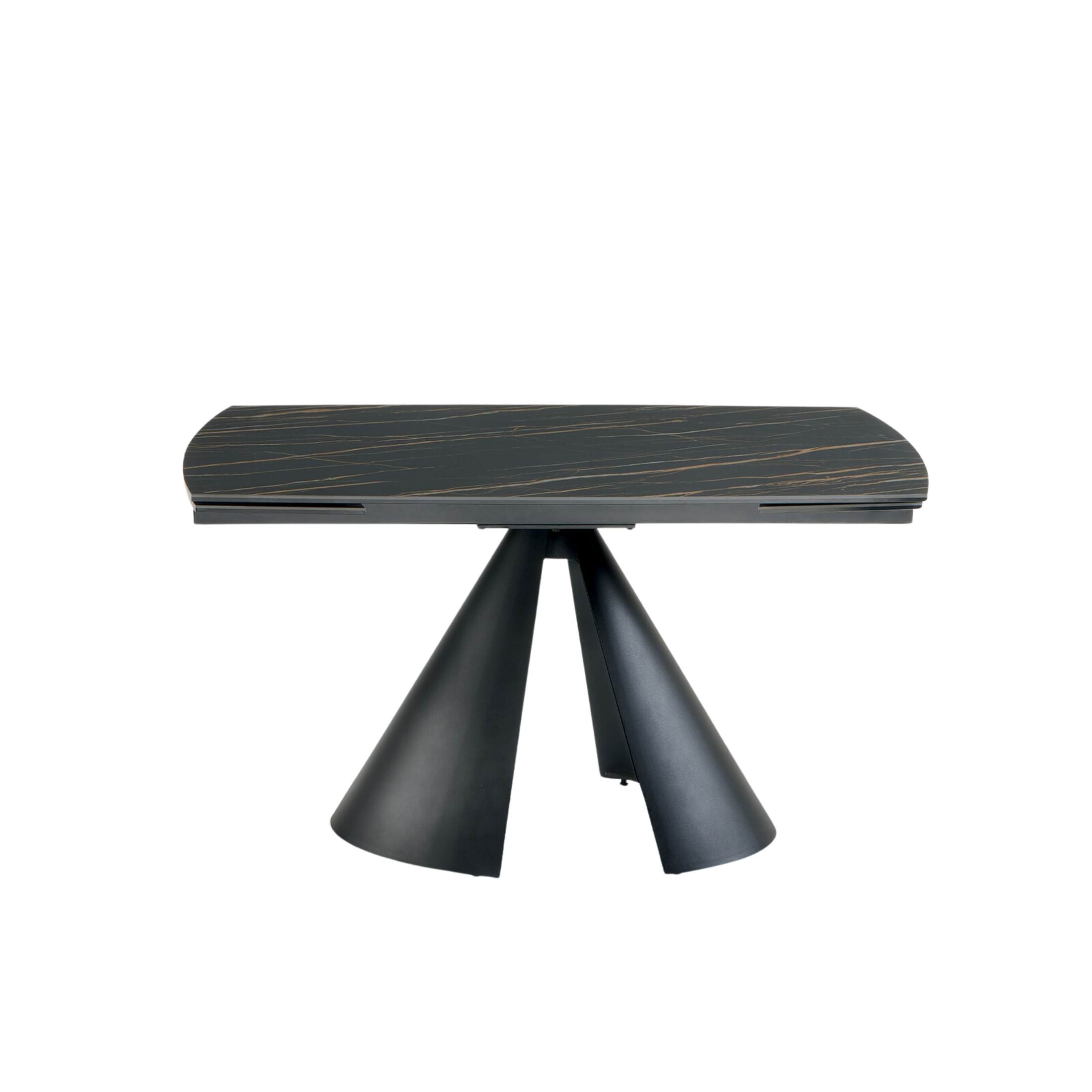 Tavolo allungabile moderno "Noel" con allunghe cm 140/200x90 76h