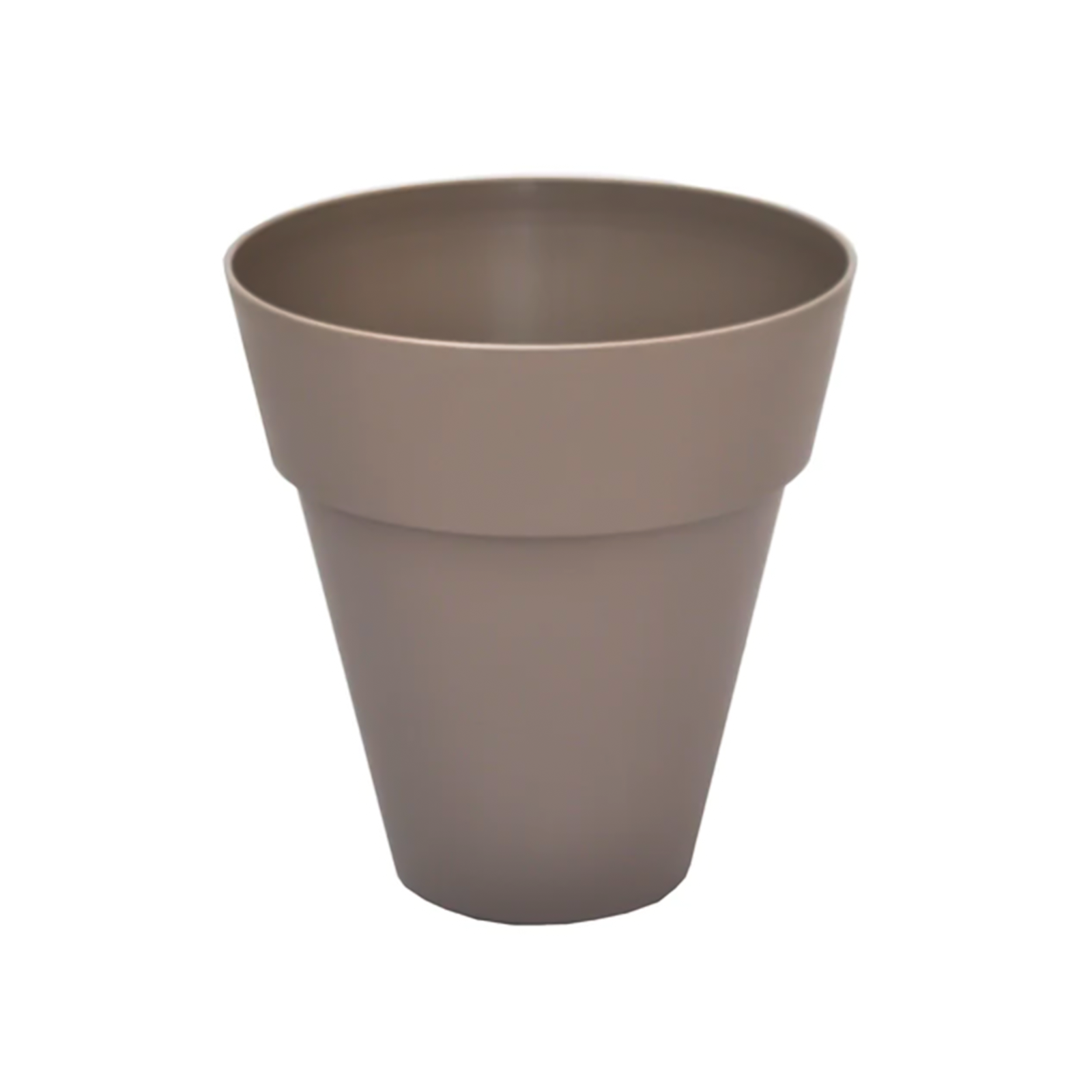 Vaso in plastica Dallas per esterno senza sottovaso cm 35x35 36h