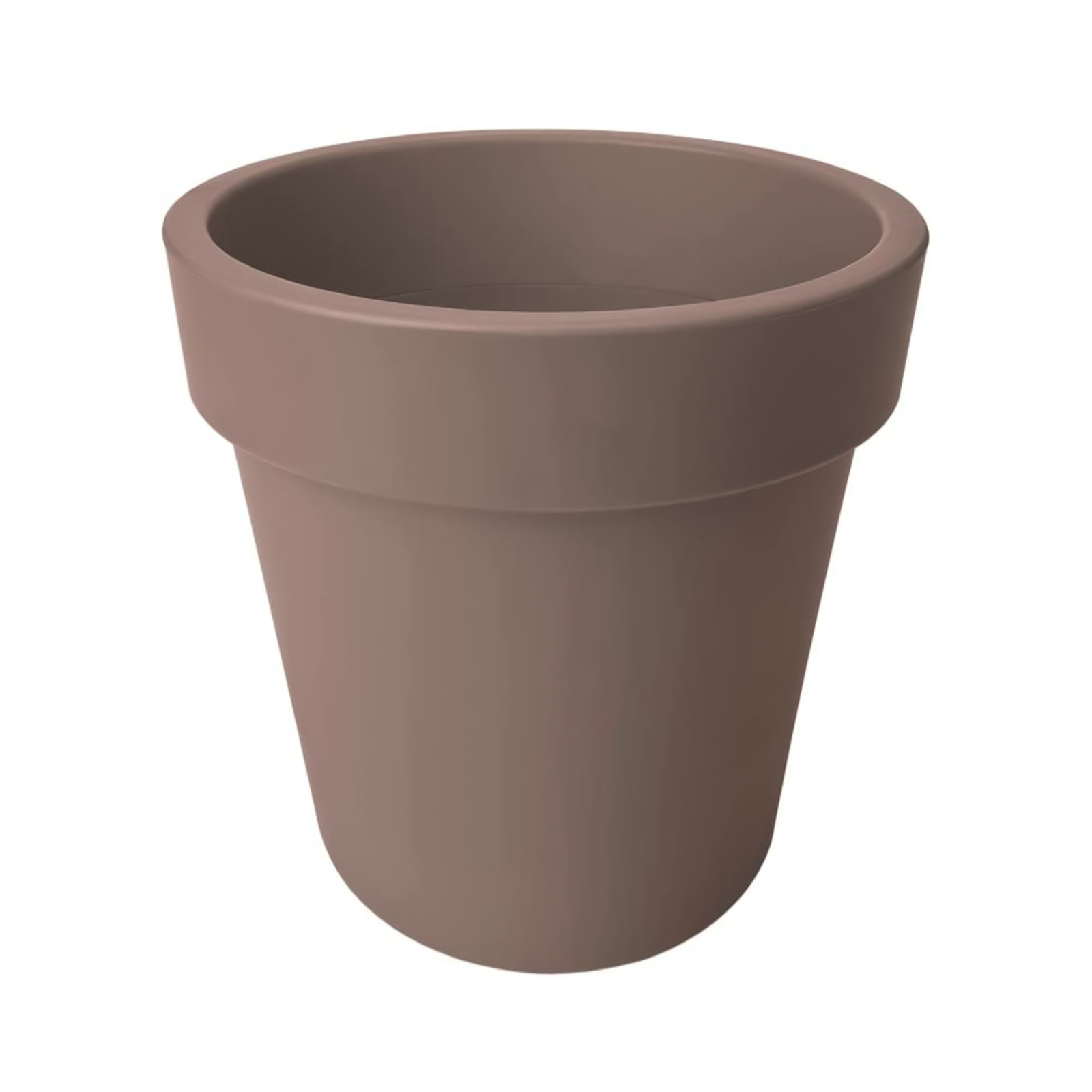Vaso in plastica Dallas per esterno senza sottovaso cm 35x35 36h