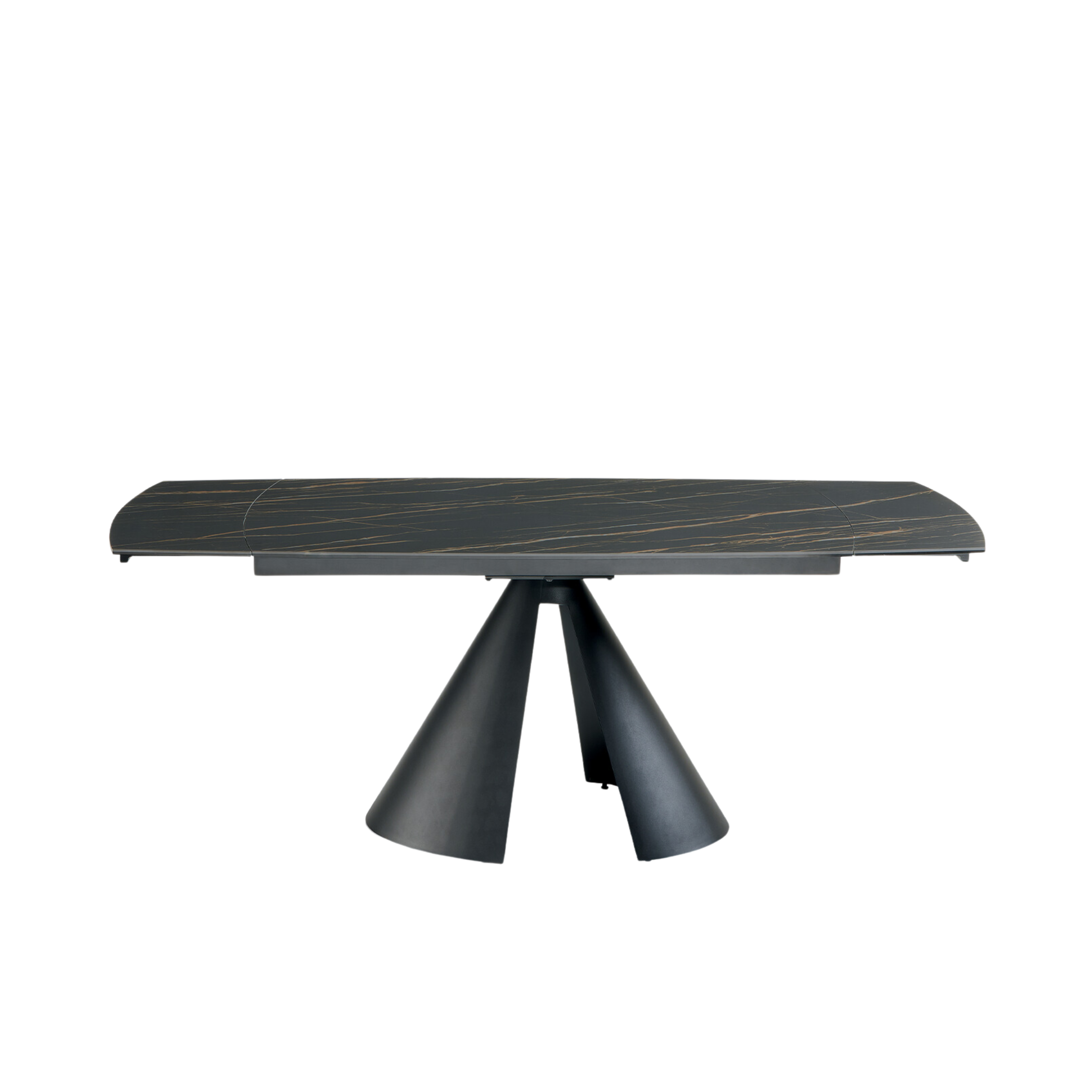 Tavolo allungabile moderno "Noel" con allunghe cm 140/200x90 76h