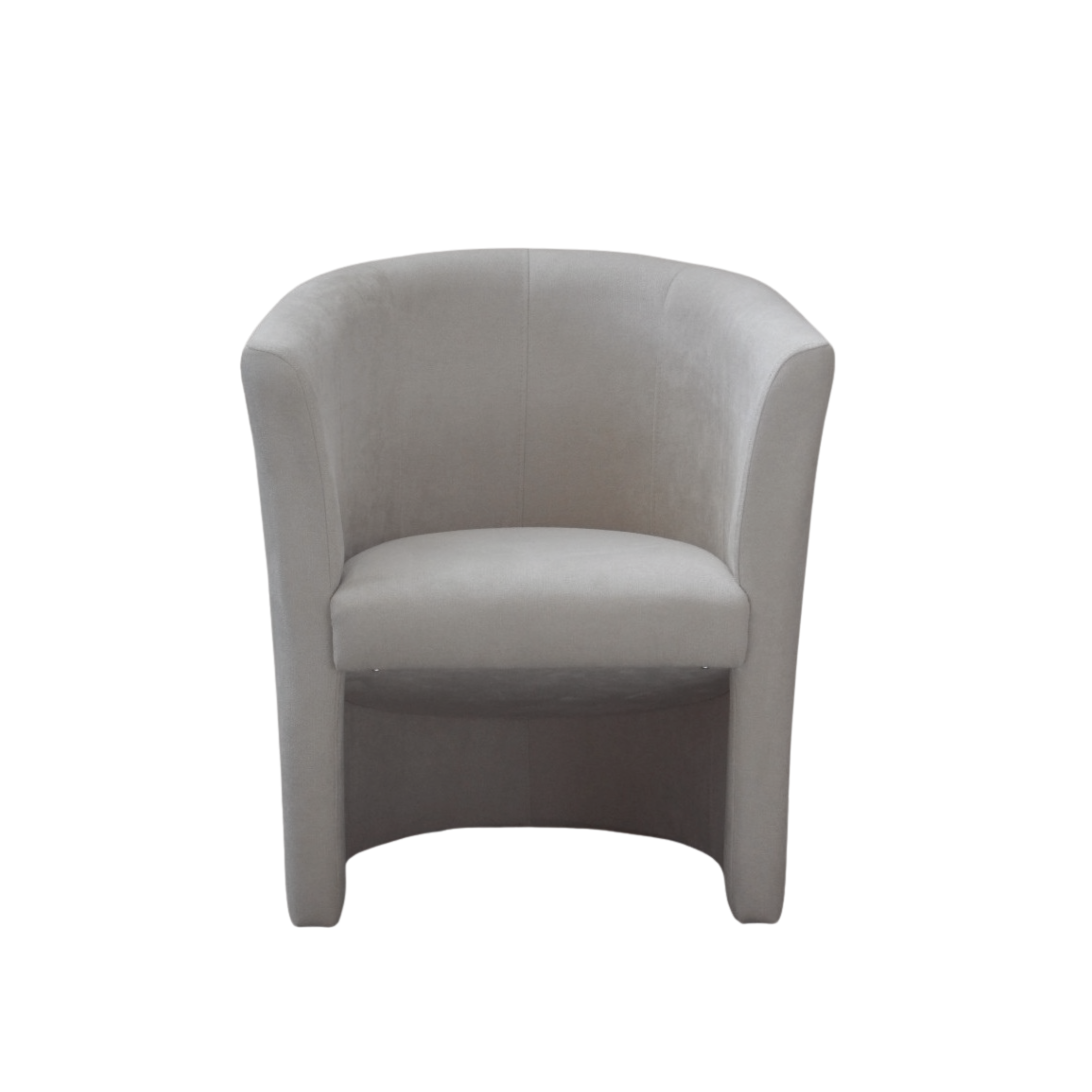 Poltrona in tessuto moderna "Belize" con struttura in legno cm 63,5x62,5 76h
