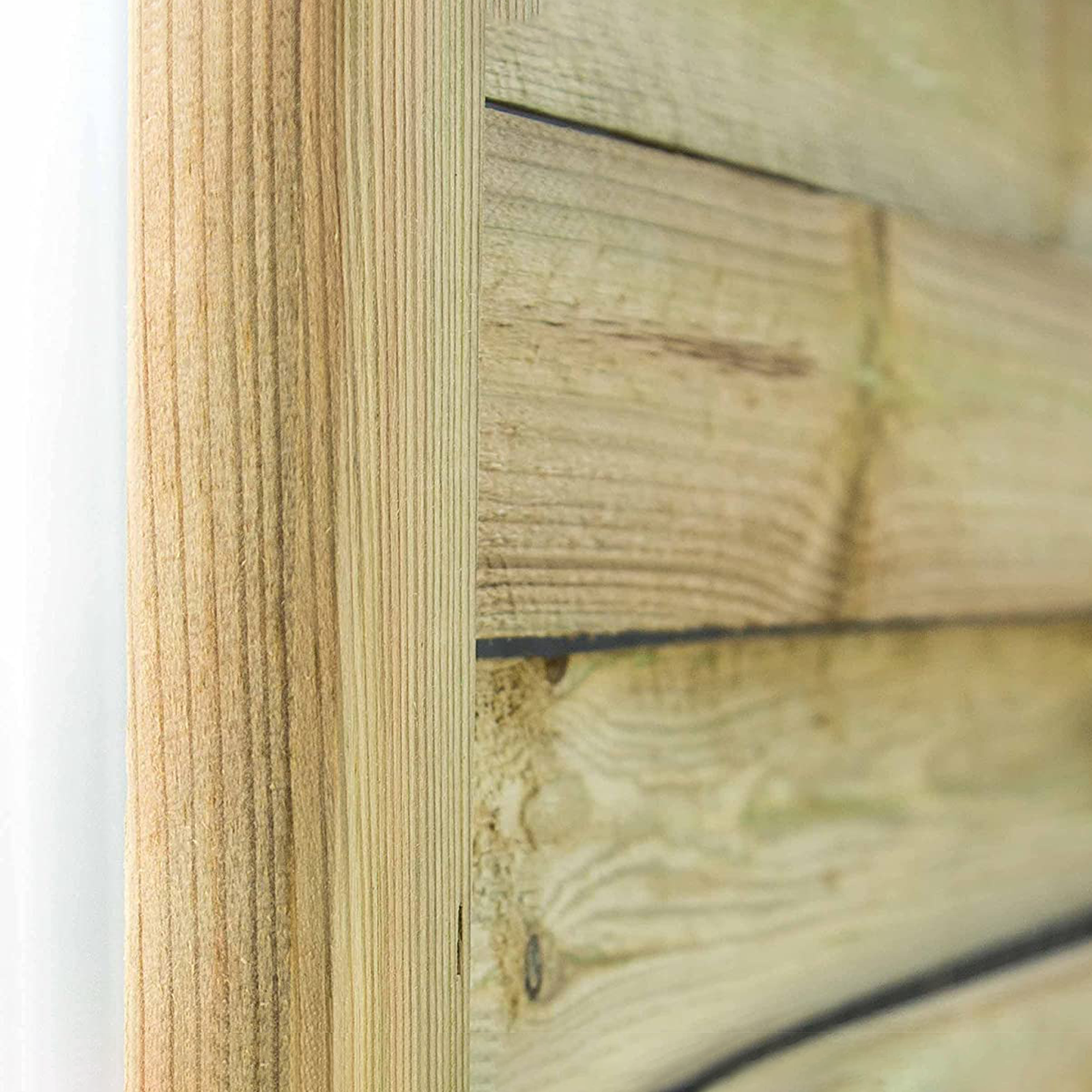 Pannello recinzione frangivento Quadro grigliato in legno impregnato cm 180x180h