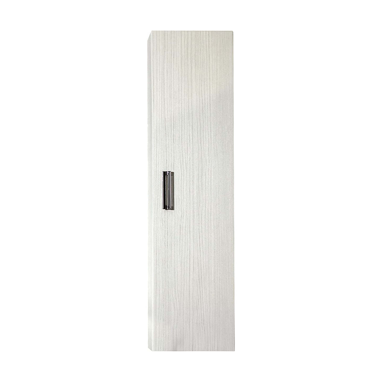 Colonna pensile da bagno Iris mobile a 1 anta in legno rovere cm 30x19 120h