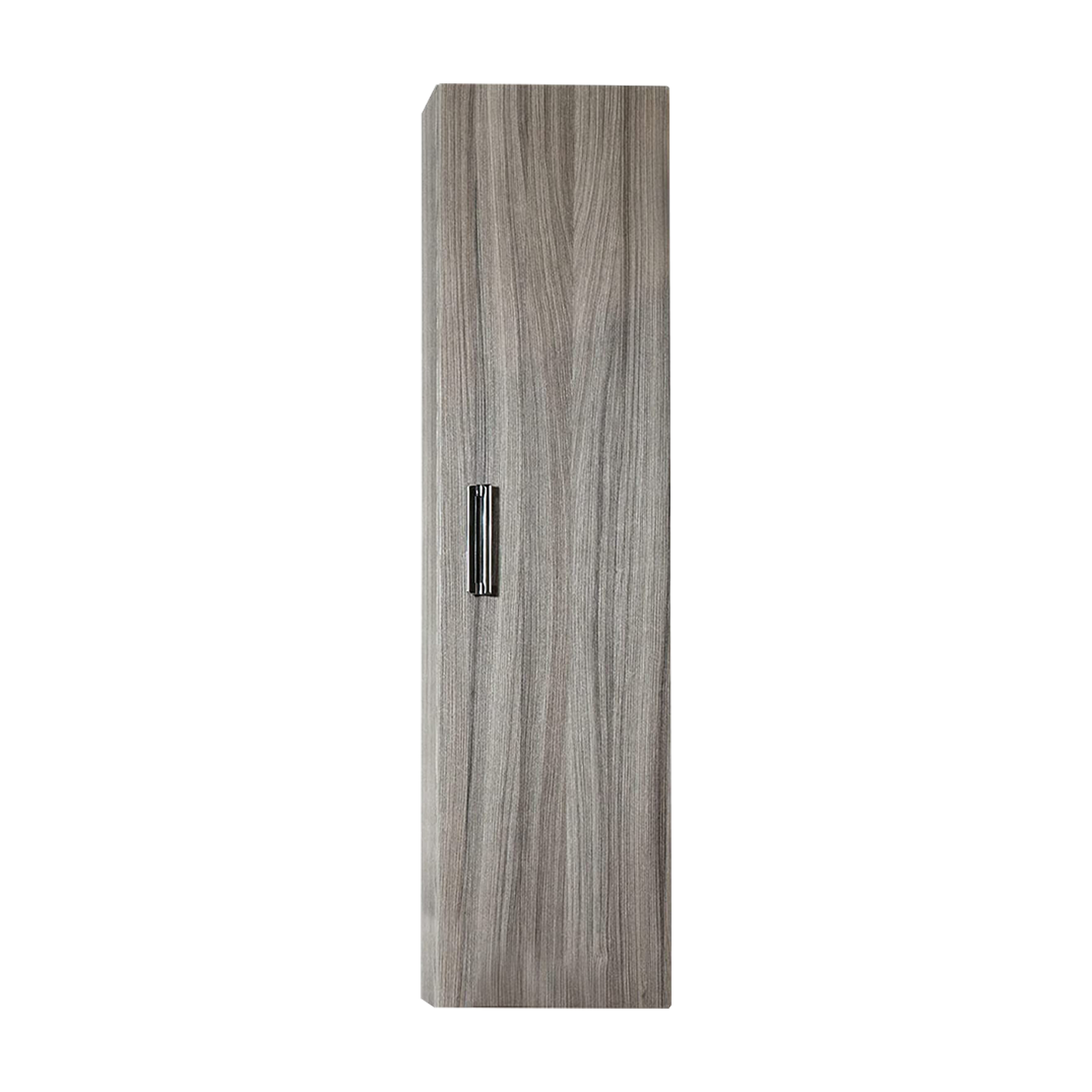 Colonna pensile da bagno Iris mobile a 1 anta in legno rovere cm 30x19 120h