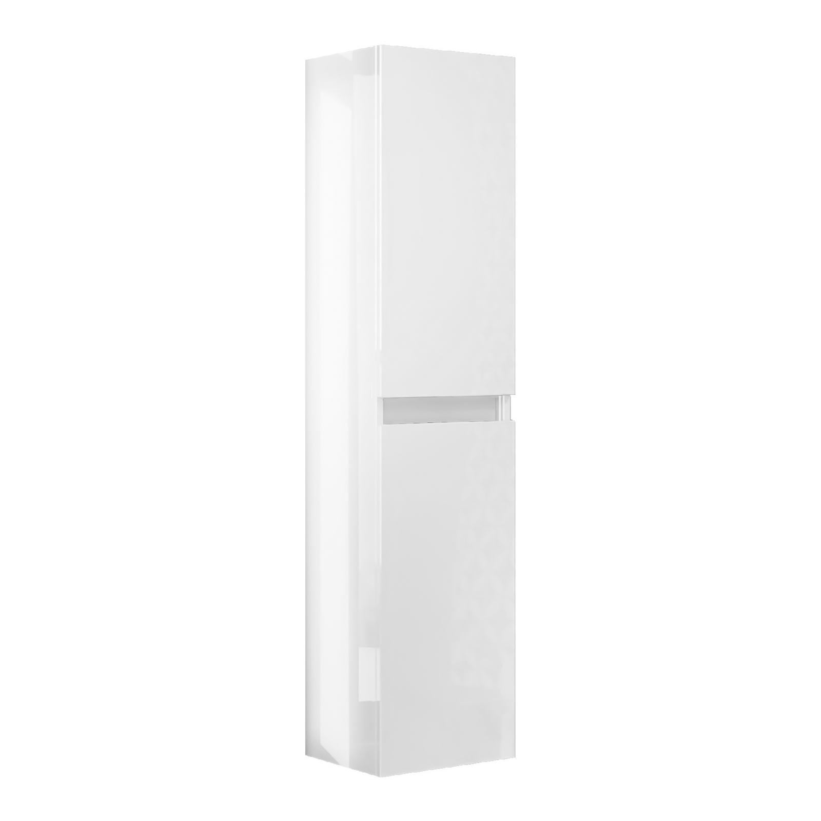 Colonne suspendue mobile de salle de bain New Splash avec 2 portes en bois de chêne 31x33,5 cm 138h