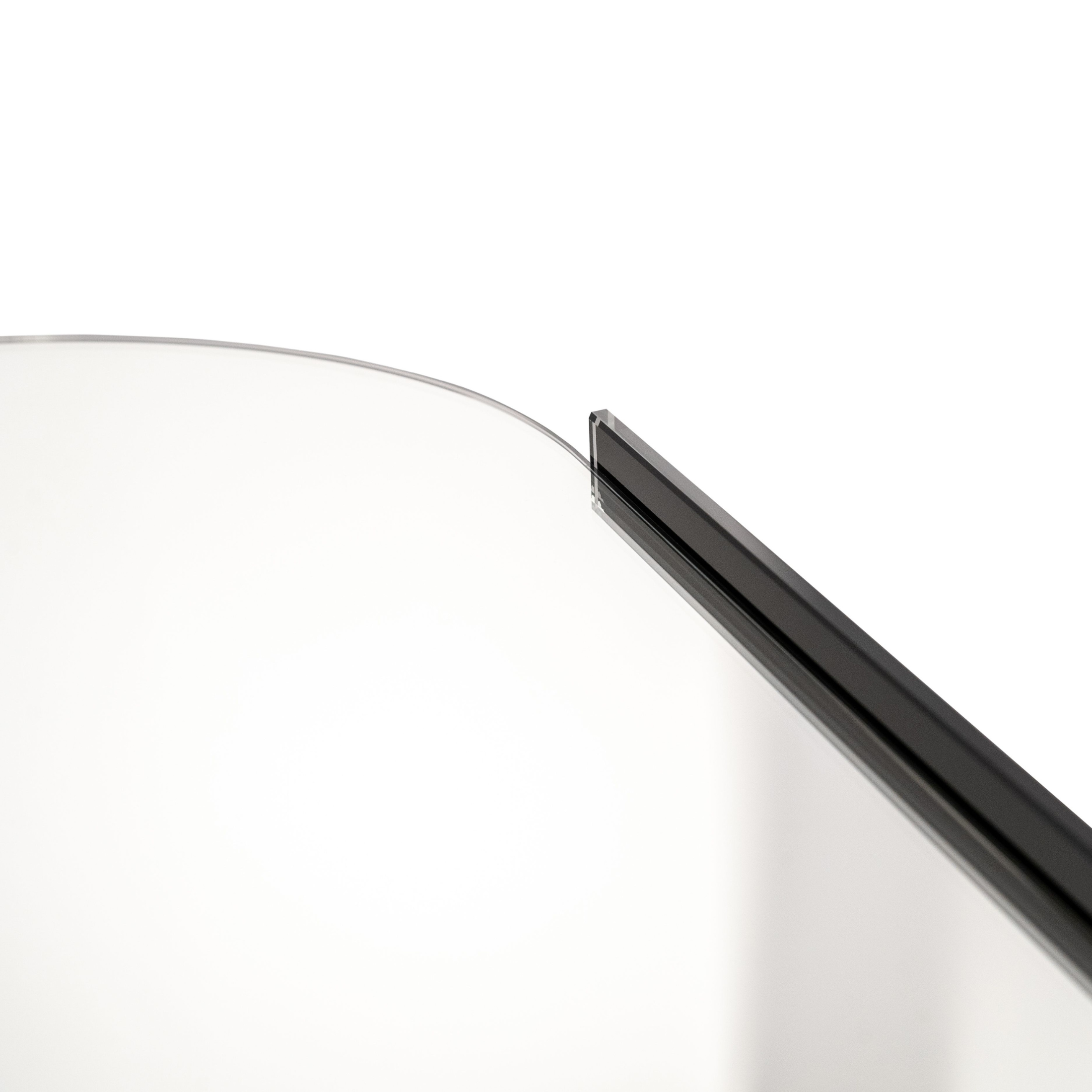 Specchio da parete "Colin" in metallo e vetro cm 61x2 61h