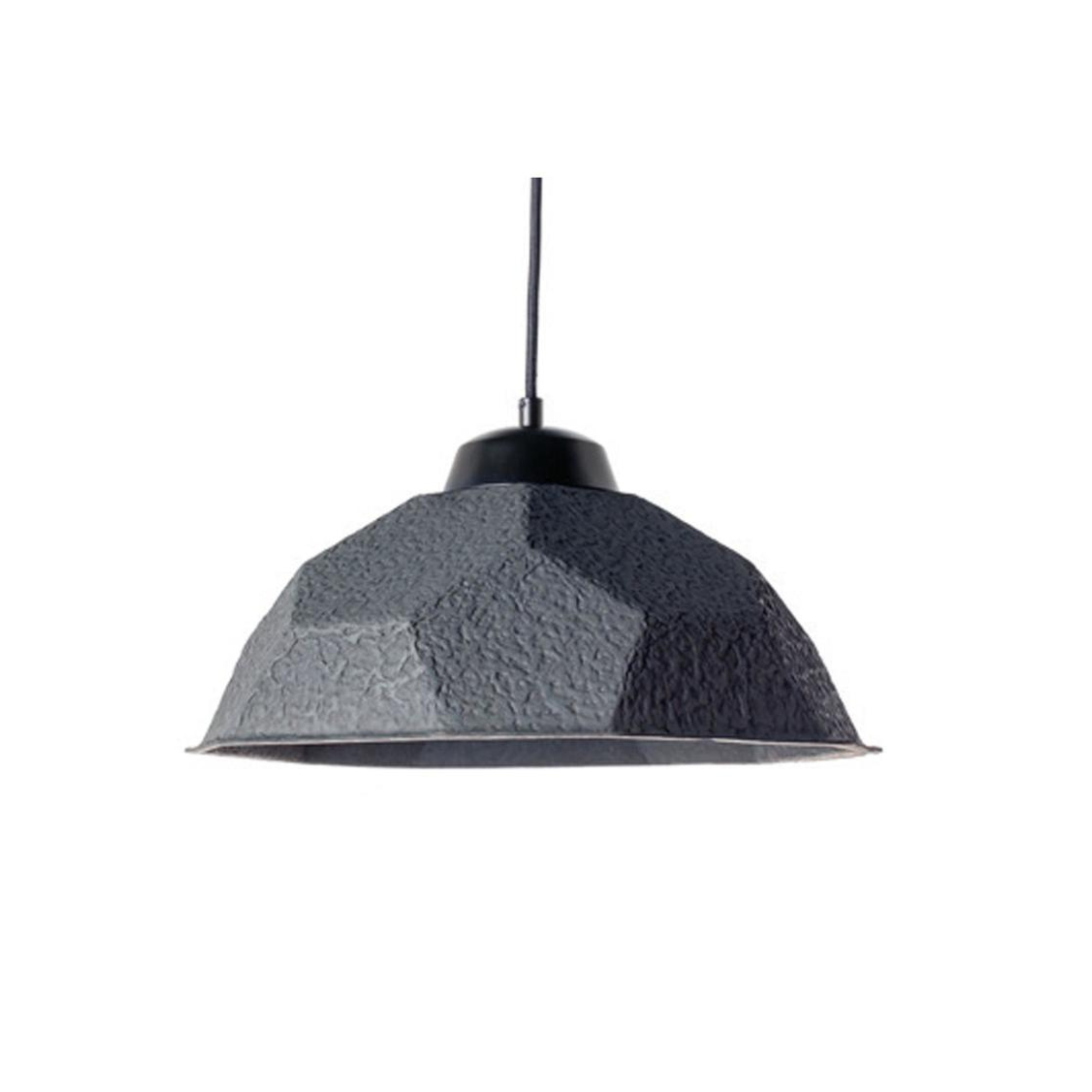 Lampada in metallo con paralume in cartone riciclato "Kande" da terra tavolo e sospesa