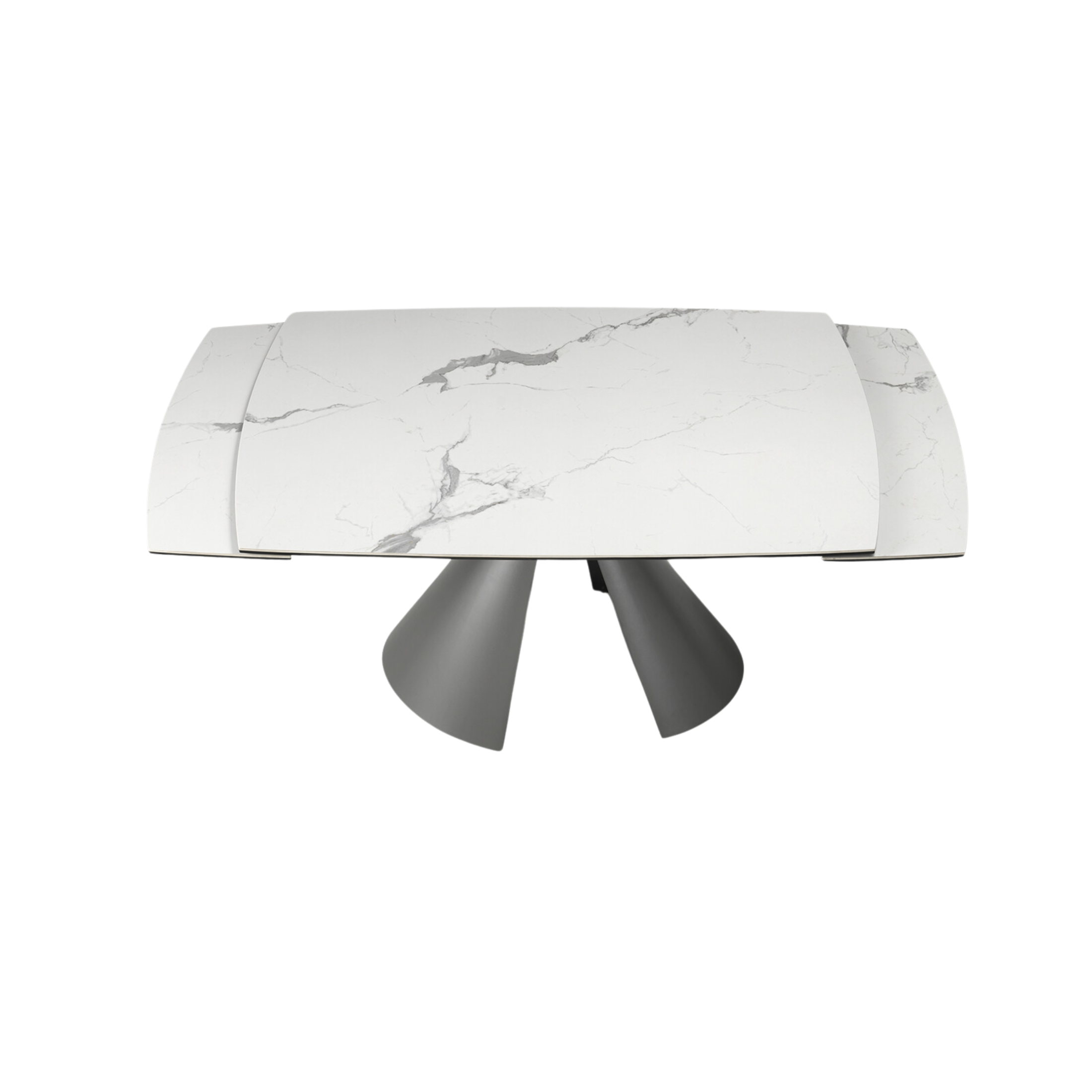 Tavolo allungabile moderno "Noel" con allunghe cm 140/200x90 76h