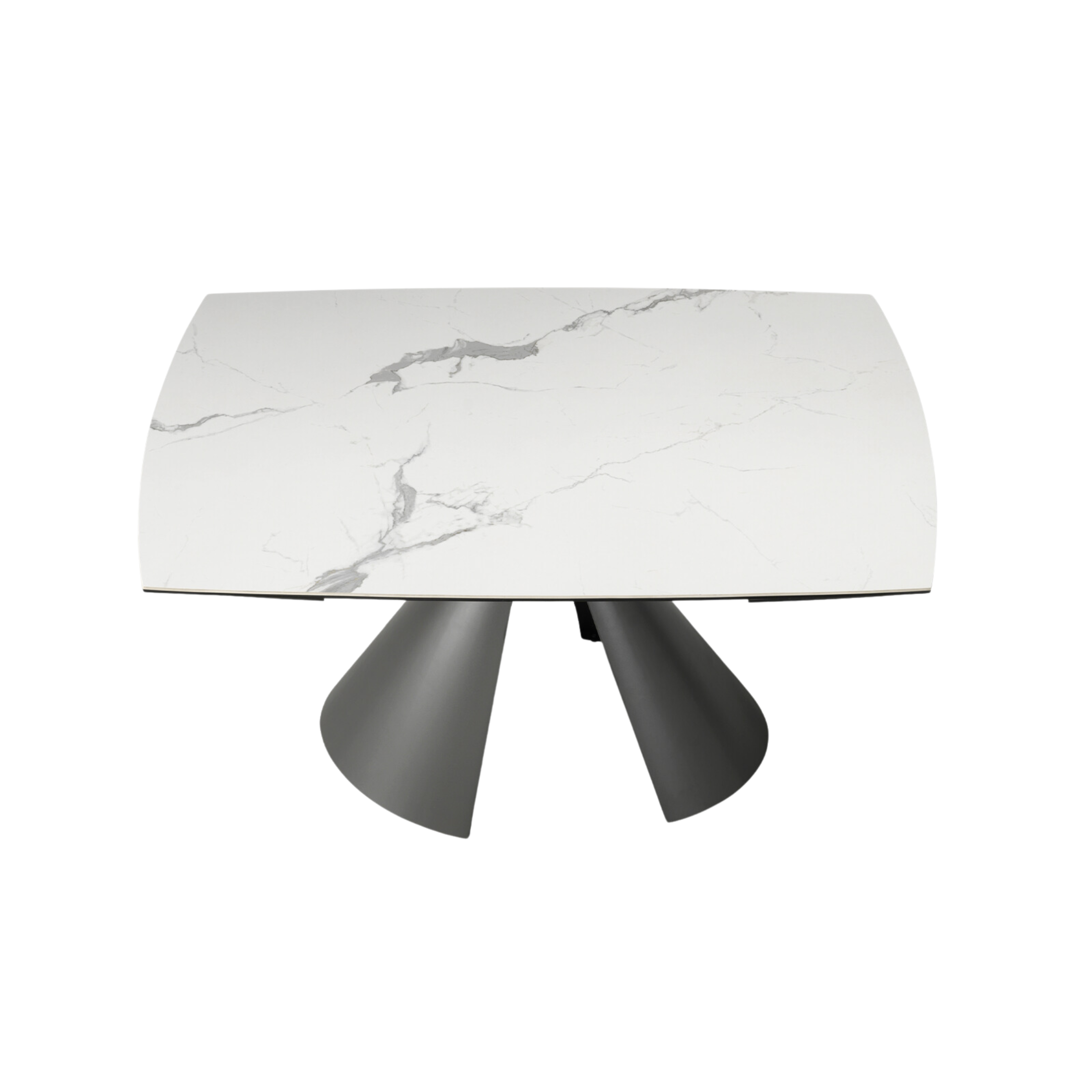 Tavolo allungabile moderno "Noel" con allunghe cm 140/200x90 76h