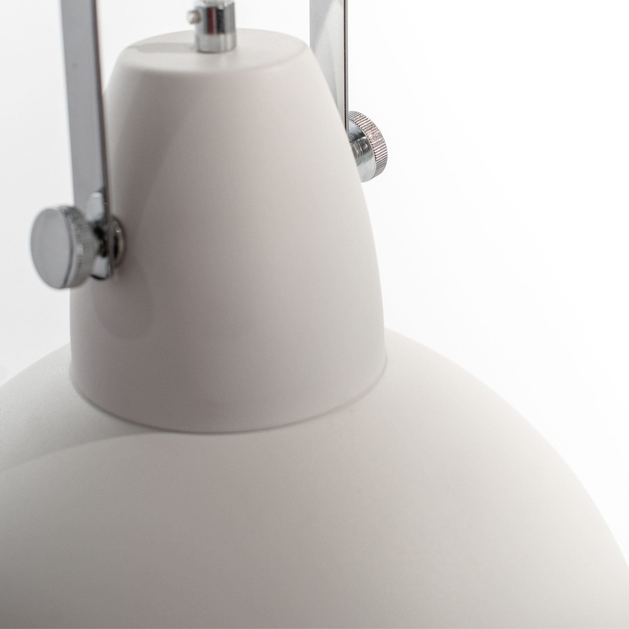 Lampada a sospensione in metallo verniciato "Cage" cavo regolabile cm 38x38 33h