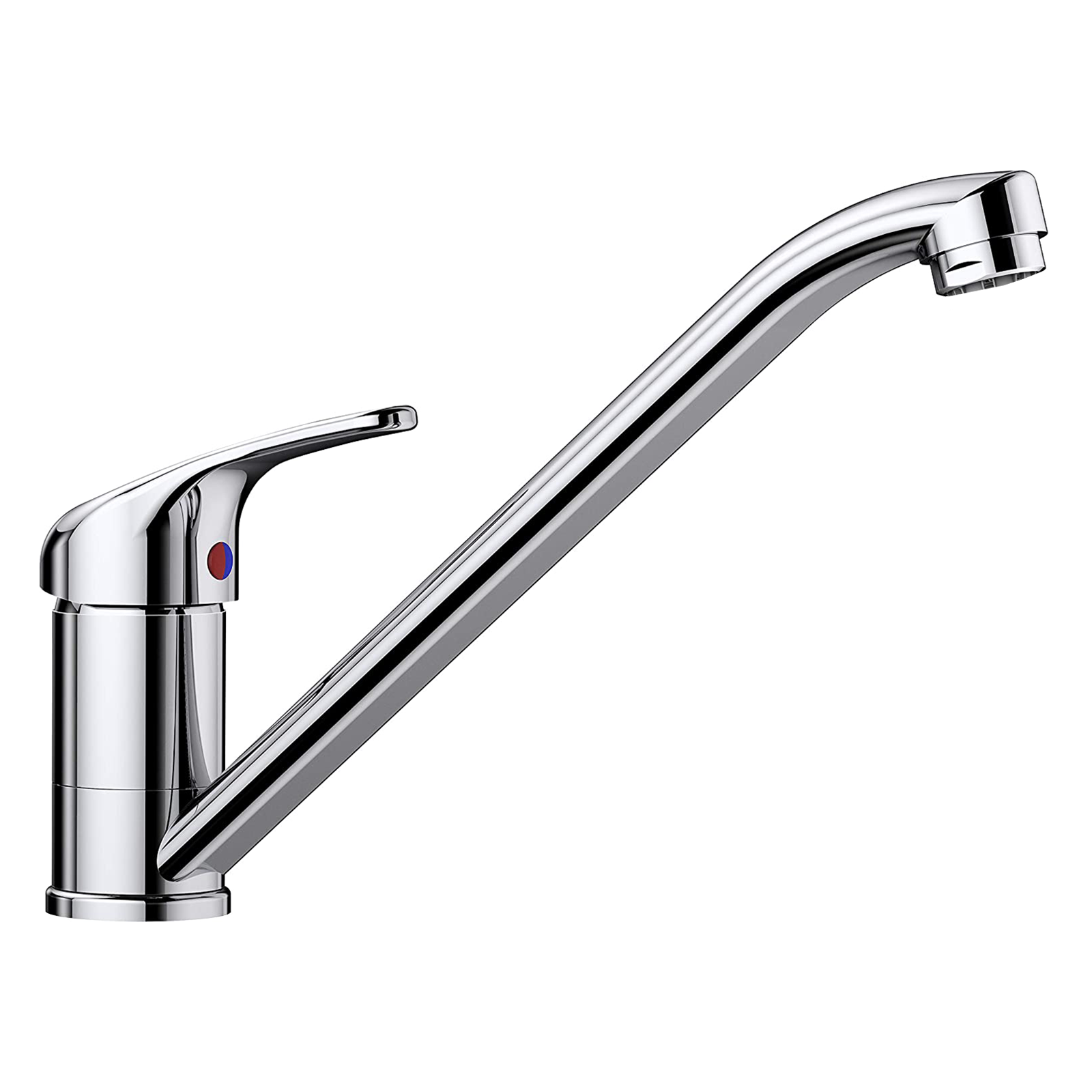 Miscelatore per lavello Euro in ottone cromato con cartuccia ø 40 mm