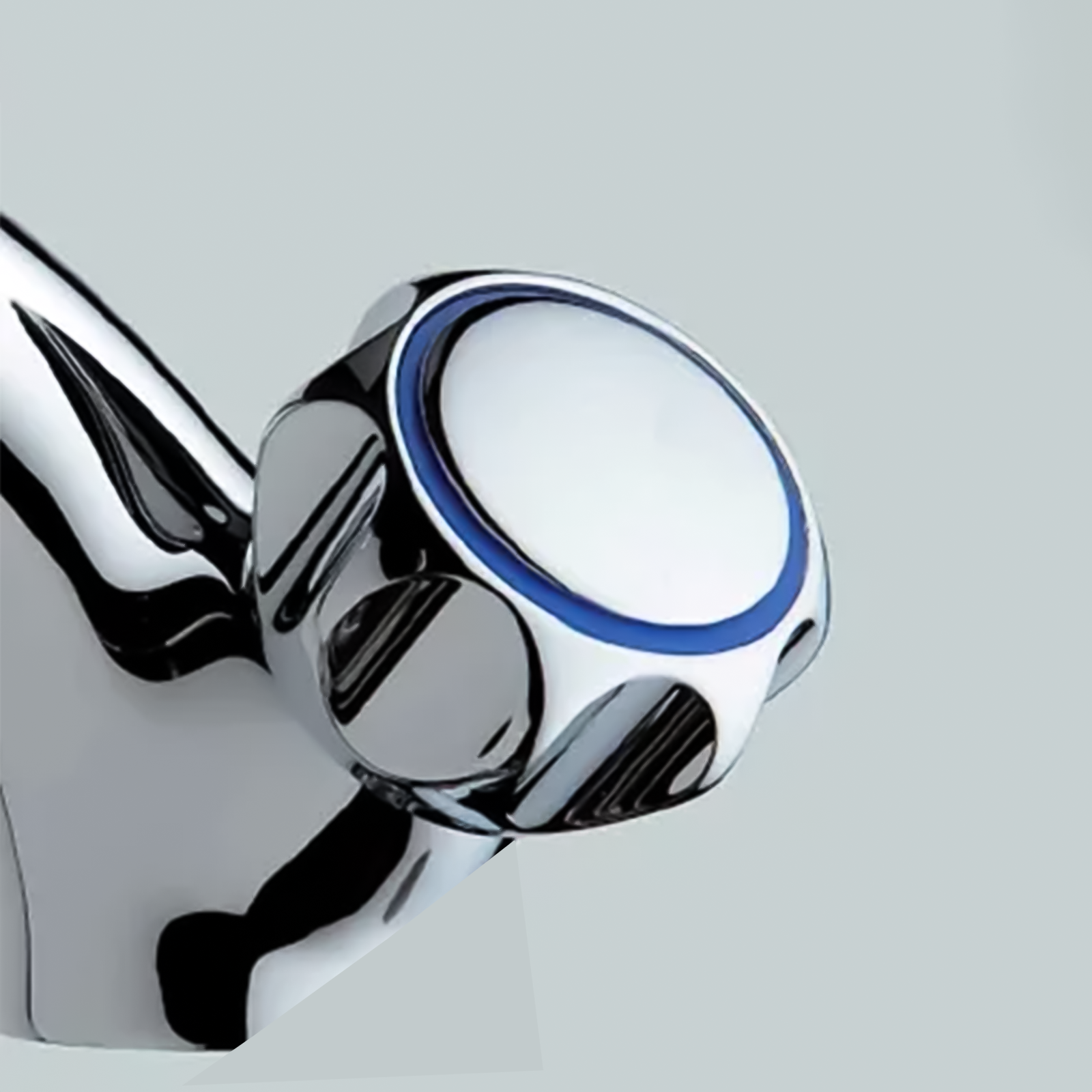 Miscelatore rubinetto con collo a cigno "Astro" in ottone cromato attacco 1/2