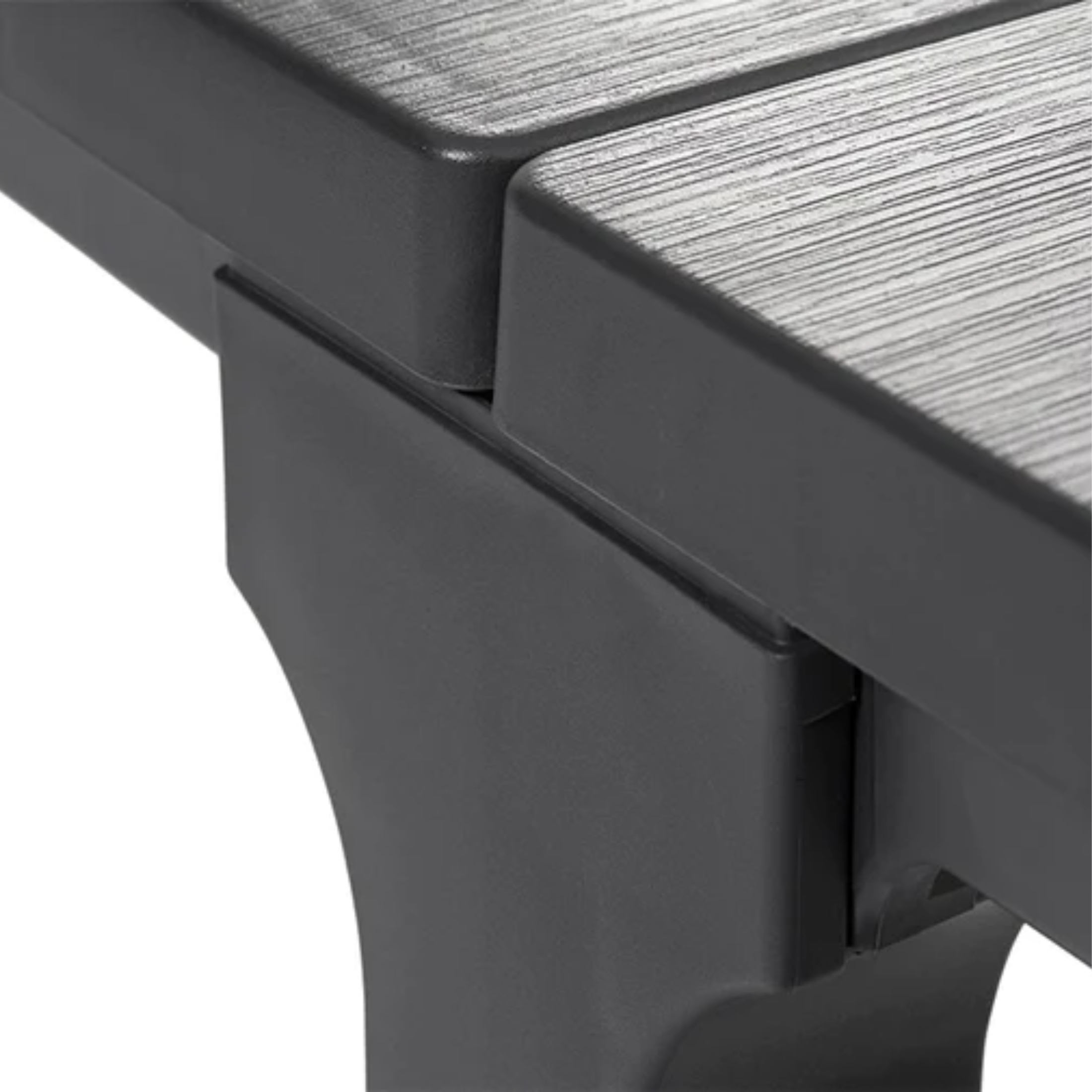 Tavolo da esterno "Julie" dogato in resina quadrato e rettangolare per giardino cm 295x90 74,5h