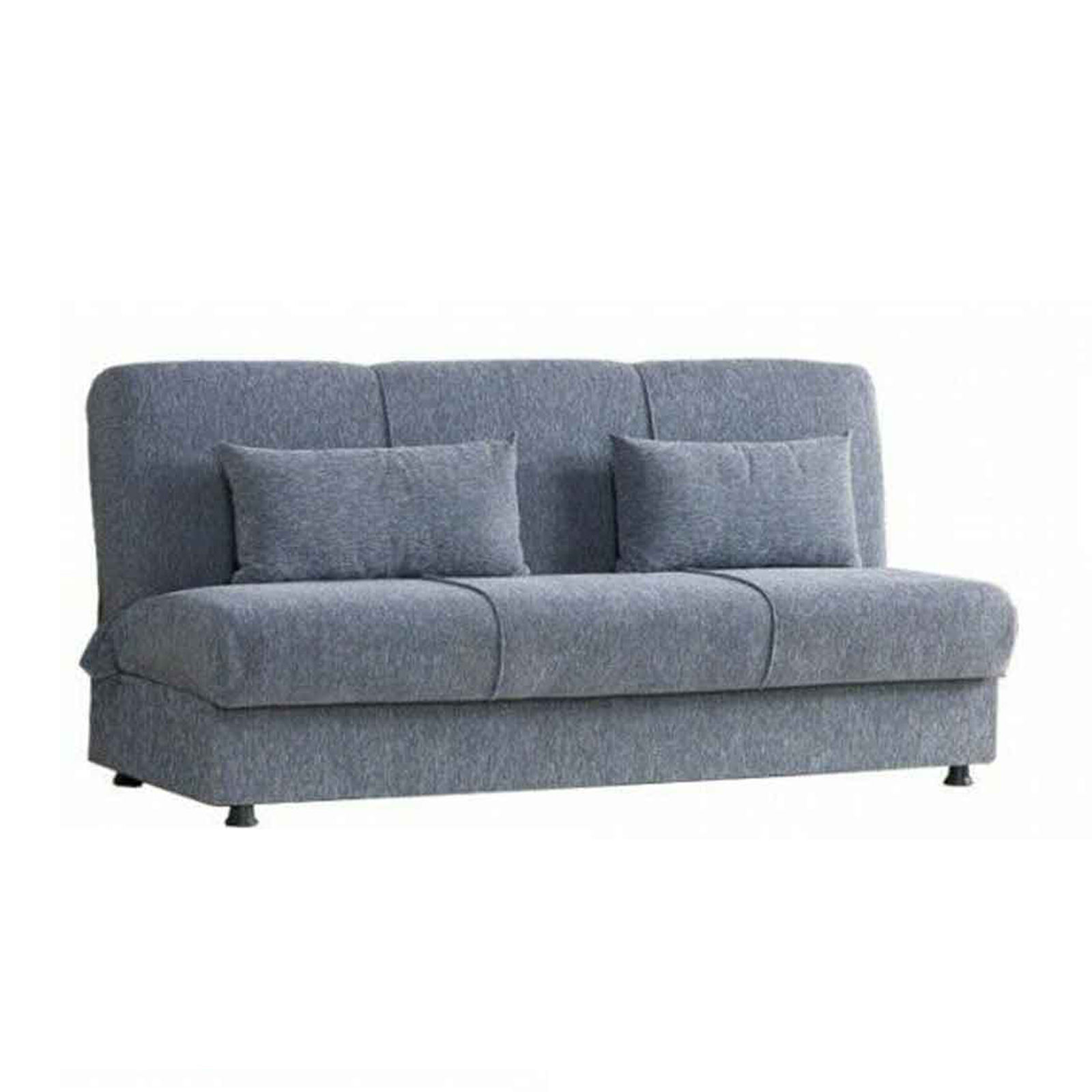 Divano prontoletto con contenitore "Cosy" a 3 posti in tessuto cm 190x64 90h
