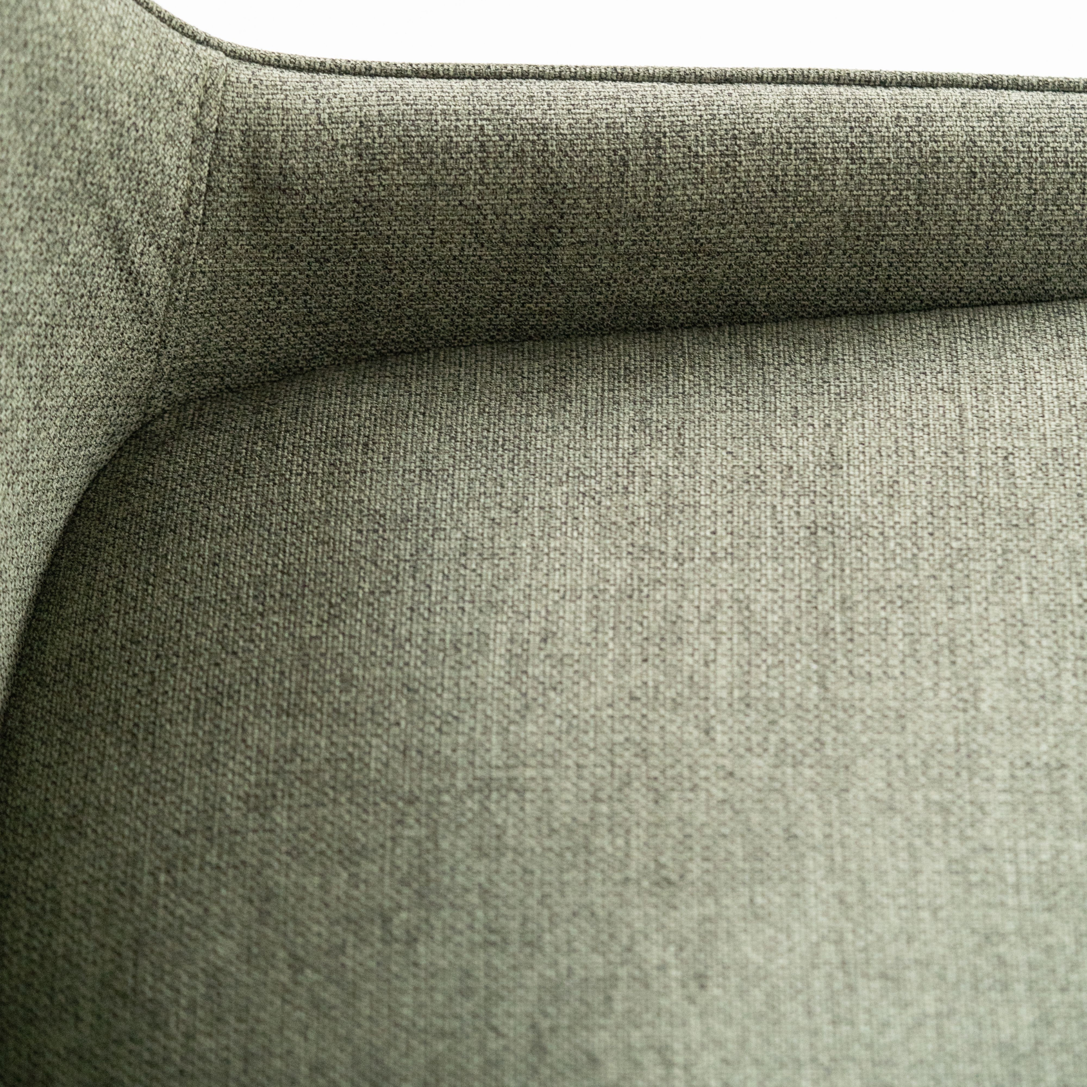Set di sedie imbottite "Orchidea" da soggiorno moderne in tessuto cm 49,5x62 87h
