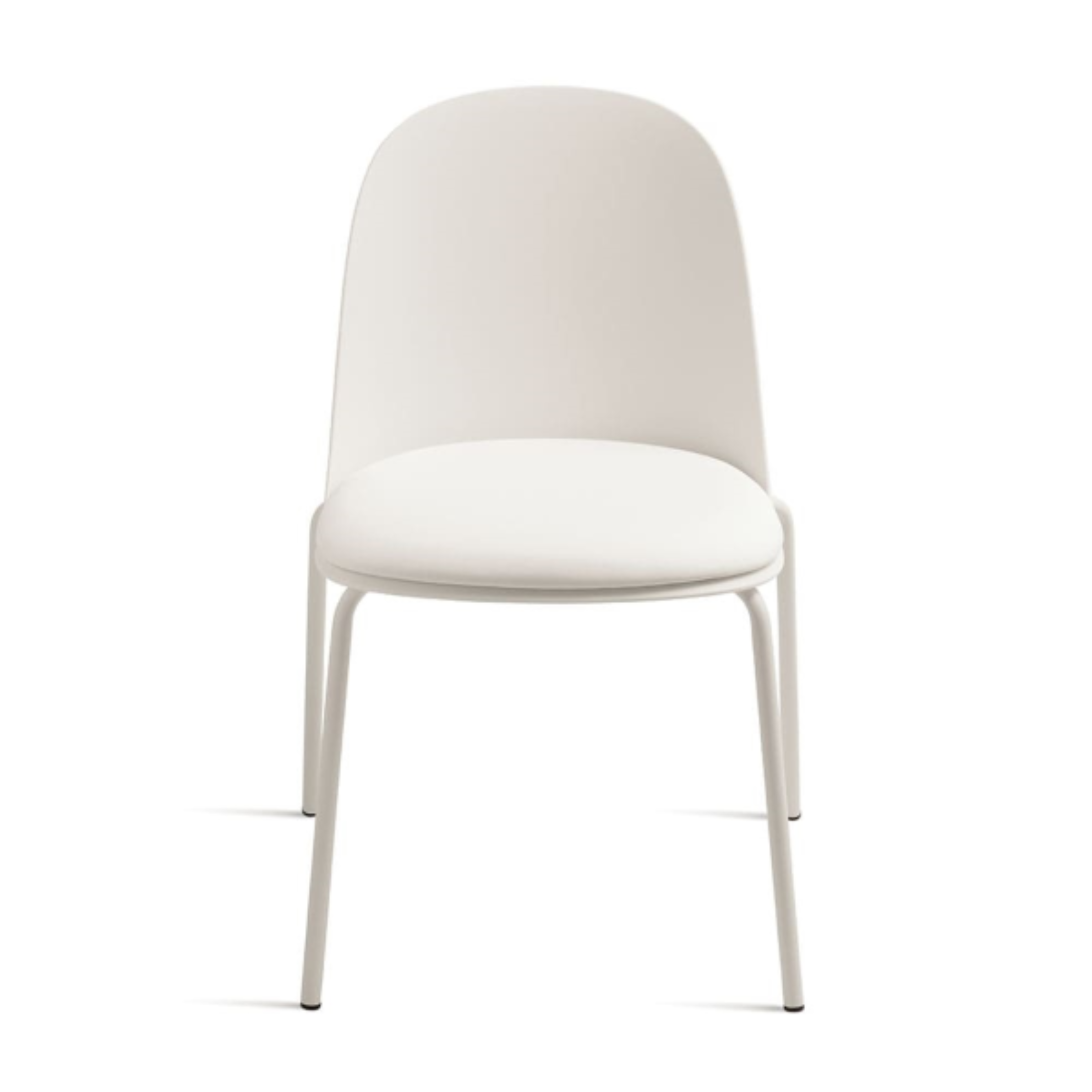 Silla moderna acolchada "Lete" de polipropileno 50x52 h80 cm