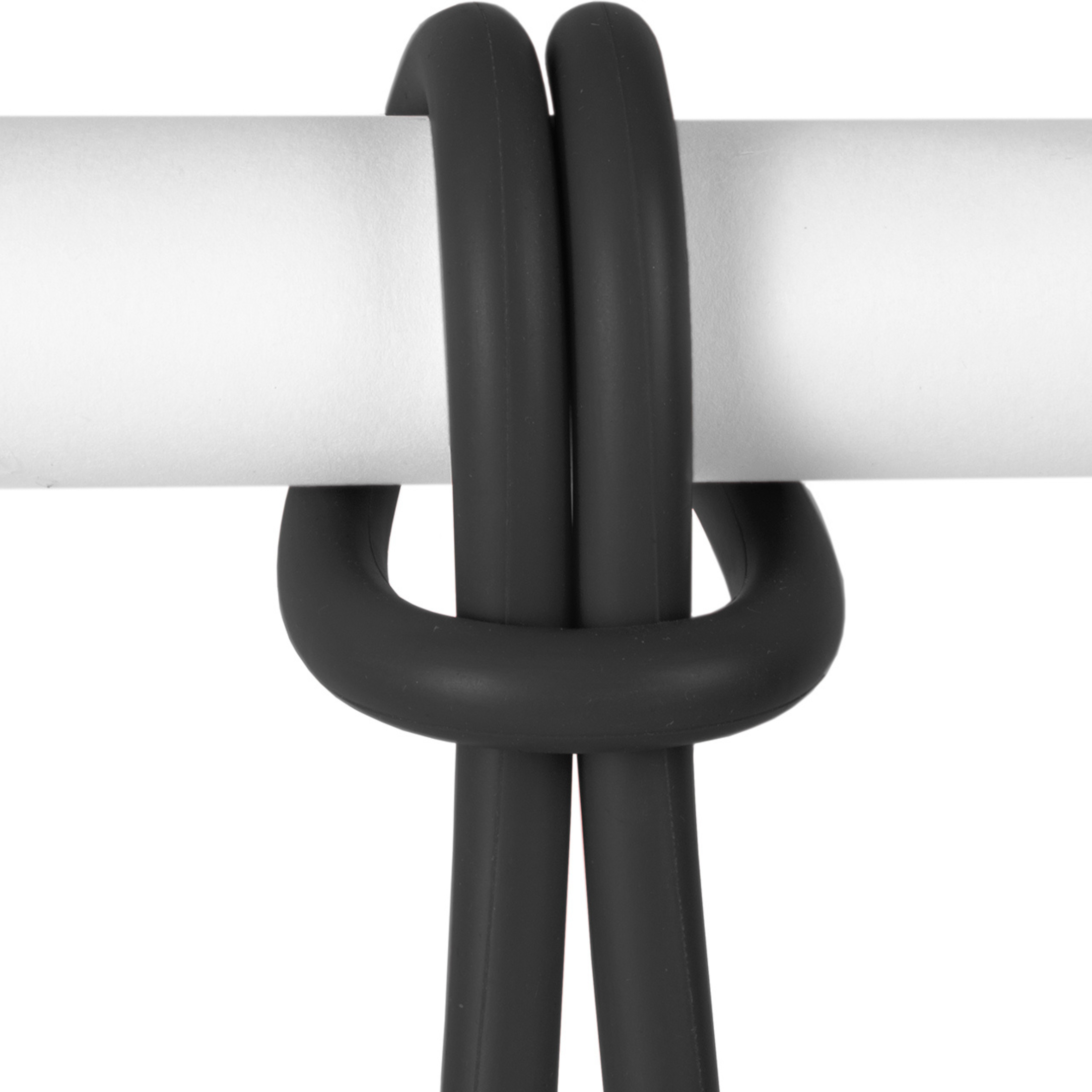 Juego de 2 lámparas LED suspendidas a pilas "Bolleke" de HDPE con gancho de goma 20x20 cm