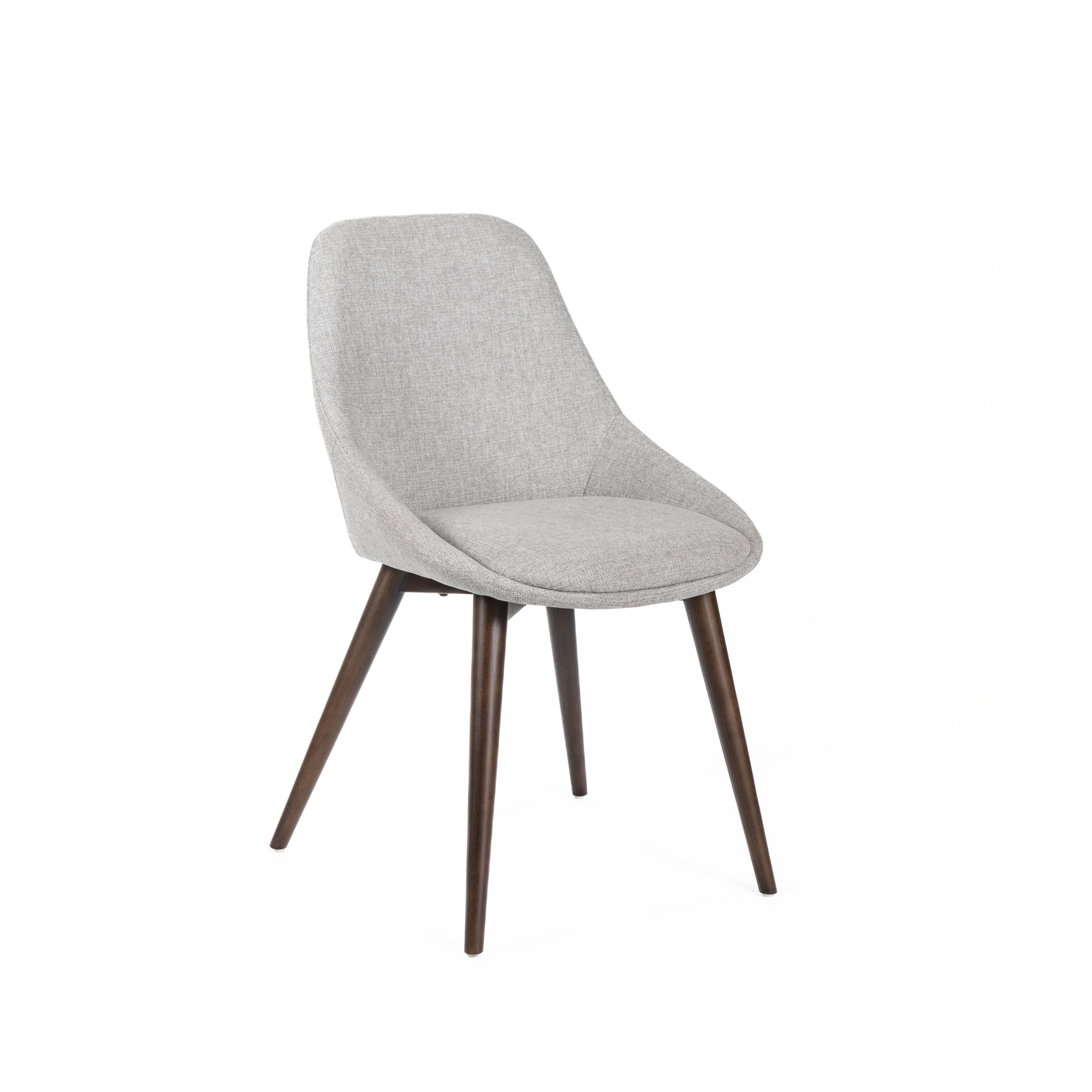 Chaise élégante en tissu "Astrid" 49x58 85h cm