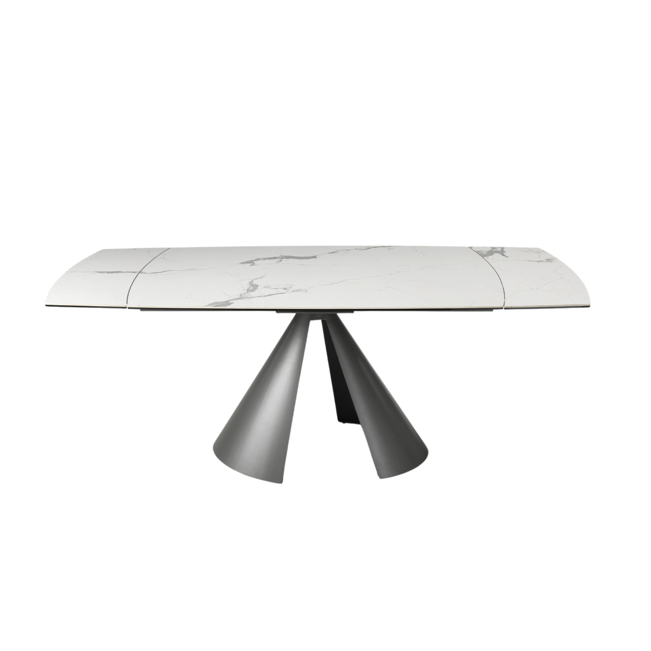 Tavolo allungabile moderno "Noel" con allunghe cm 140/200x90 76h