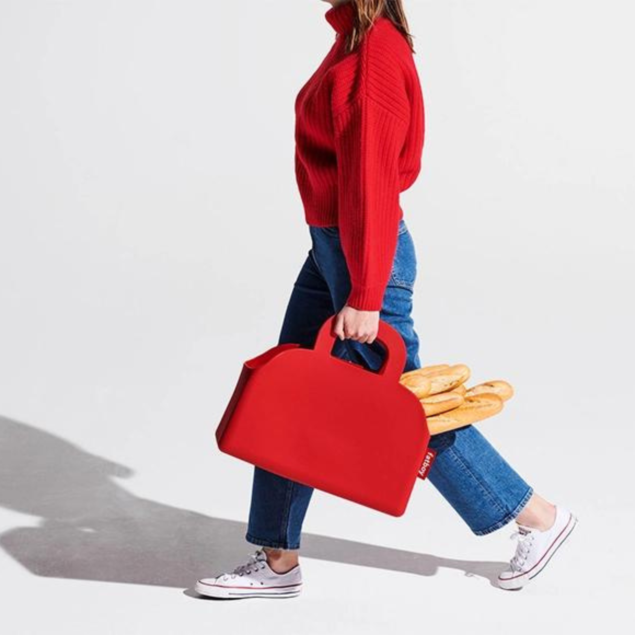 Borsa piccola "Sjopper-Kees" in EVA rigida cm 47x17 44h