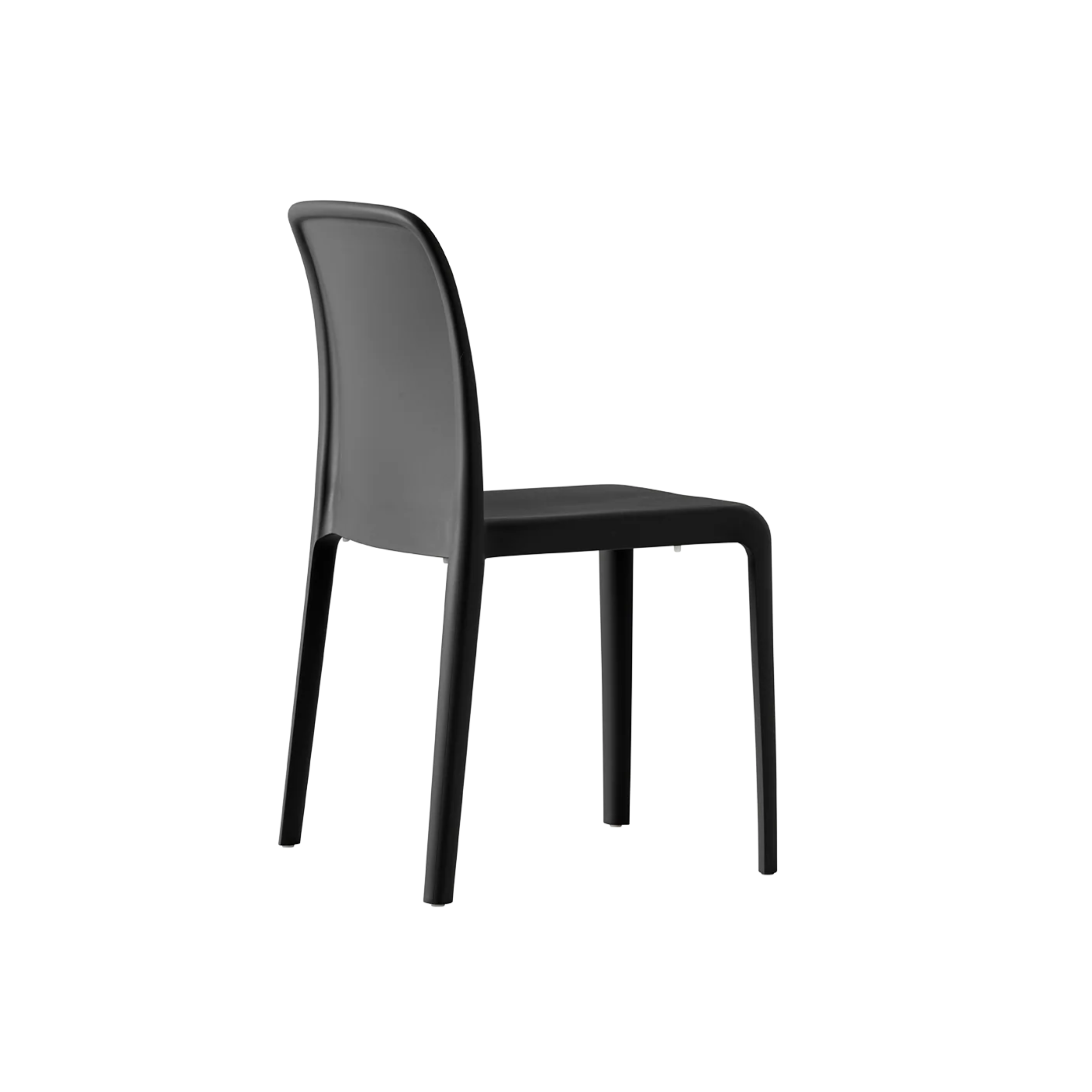 Set di sedie impilabili in polipropilene "Bayo" per esterno ed interno cm 54x52 81h