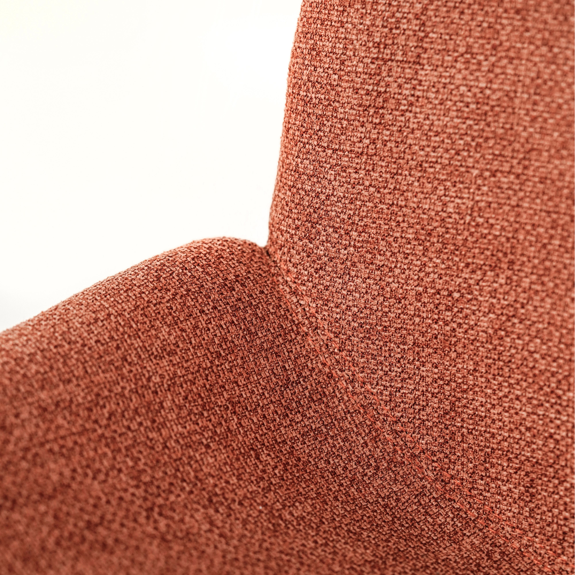 Silla elegante y moderna de tela "Eva" 46x57 cm 80h