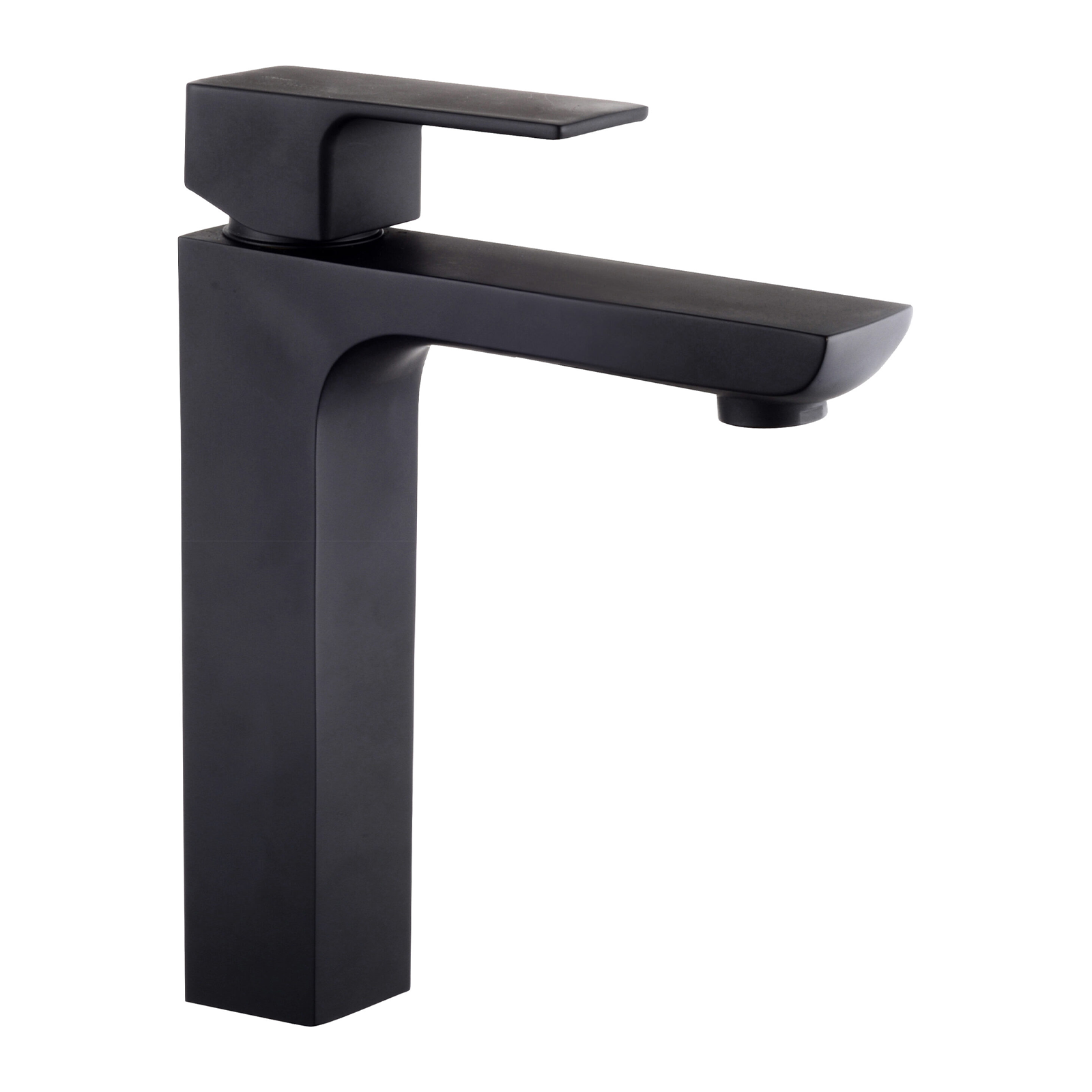 Rubinetto in ottone "Elegant" per lavabo nero opaco monocomando