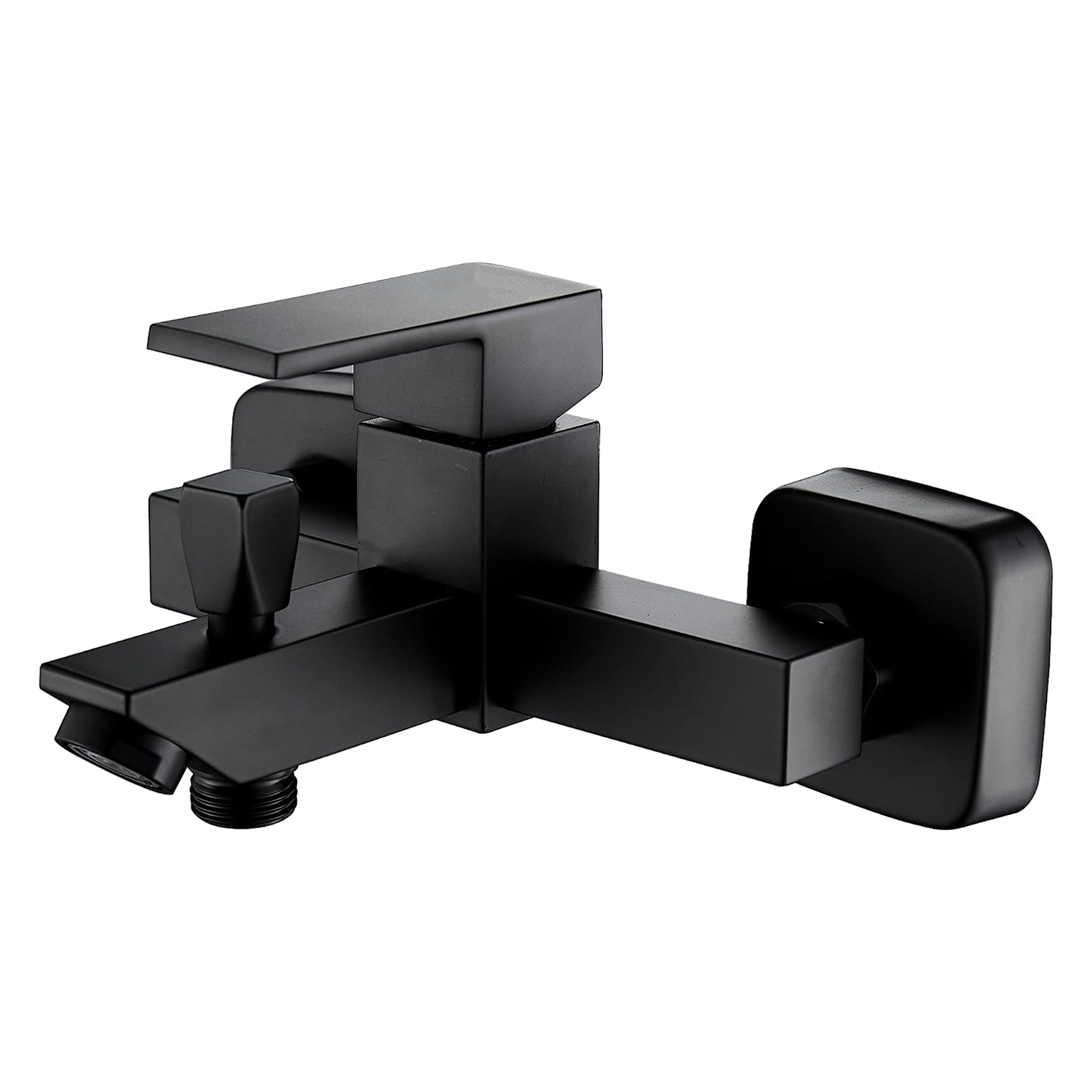 Rubinetto miscelatore per vasca Elegant in ottone nero opaco monocomando