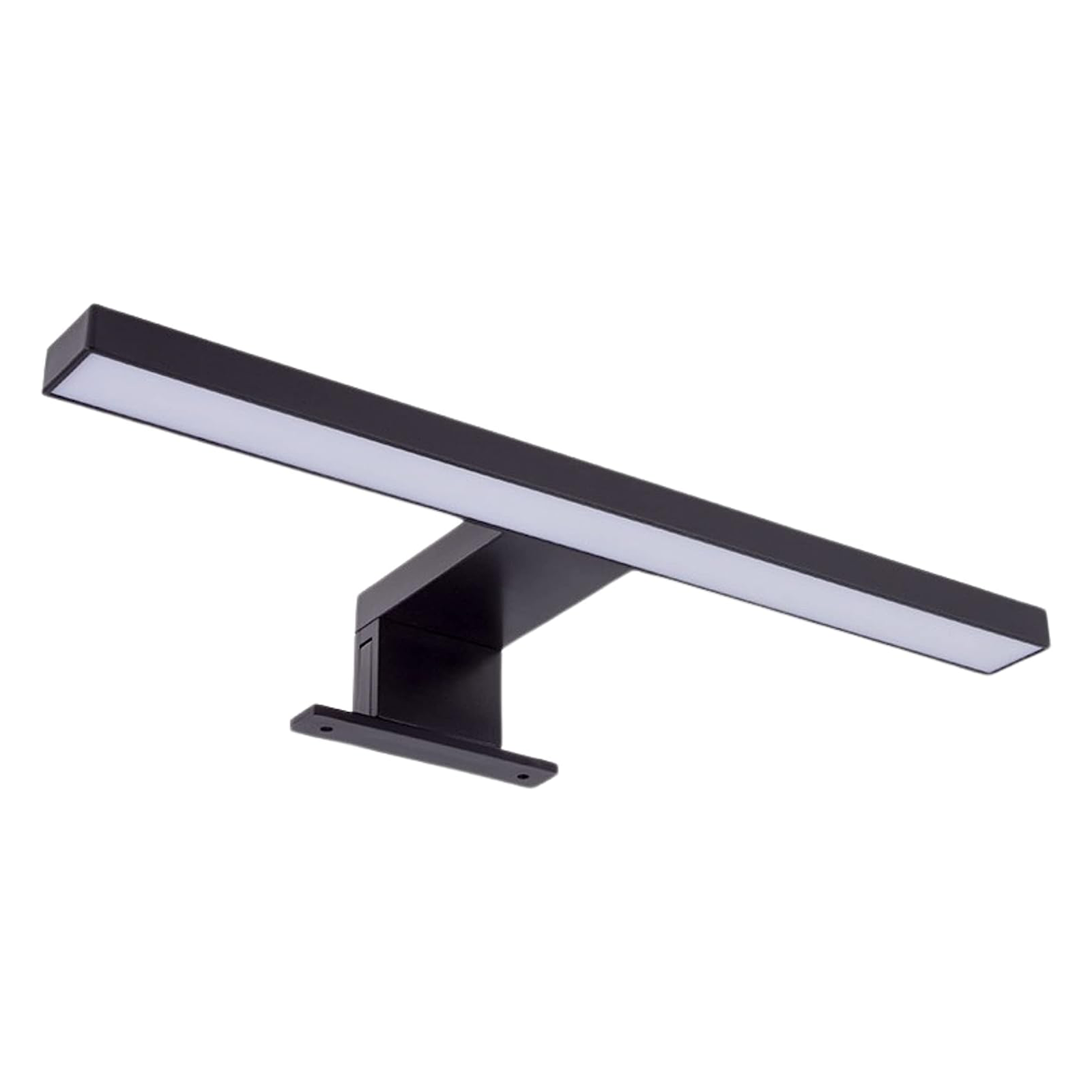 Applique led da bagno nero per cornice specchio luce faretto