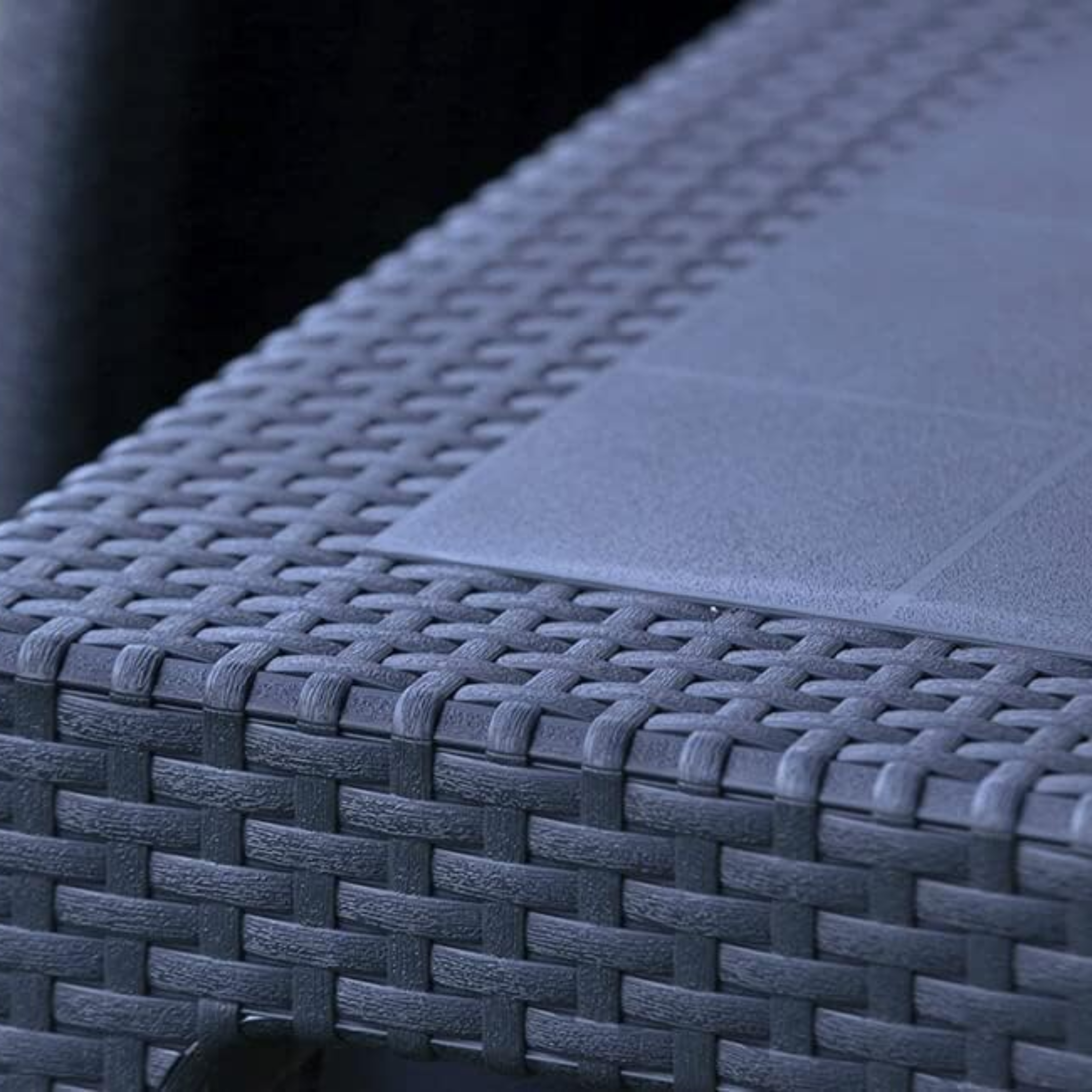 Tavolo da giardino in resina "Melody" da esterno cm 160x94 74h