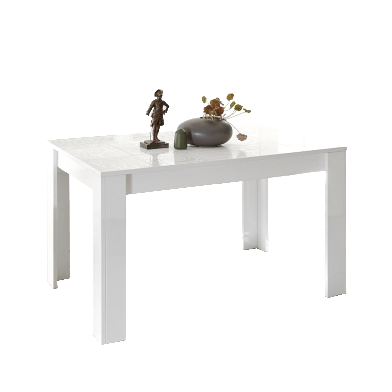 Tavolo da pranzo allungabile "Miro" in legno serigrafato cm 137/185x90 79h