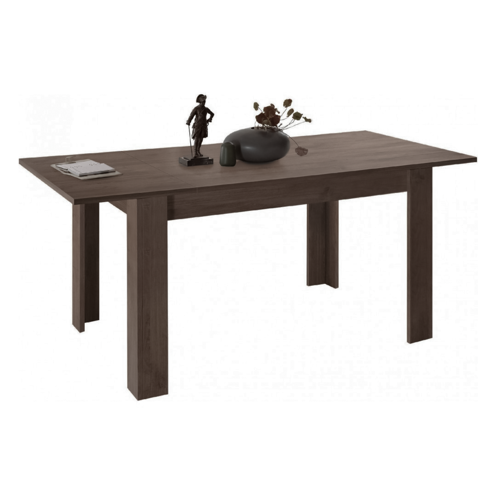 Tavolo da pranzo allungabile Venus in legno di rovere cm 137/185x90 79h