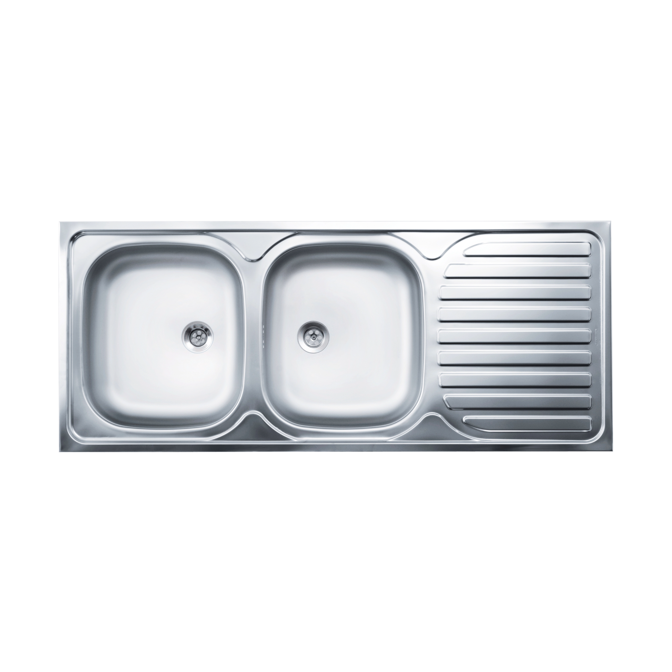 Lavello in acciaio inox per cucina "Giulia" d'appoggio monostampo con gocciolatoio